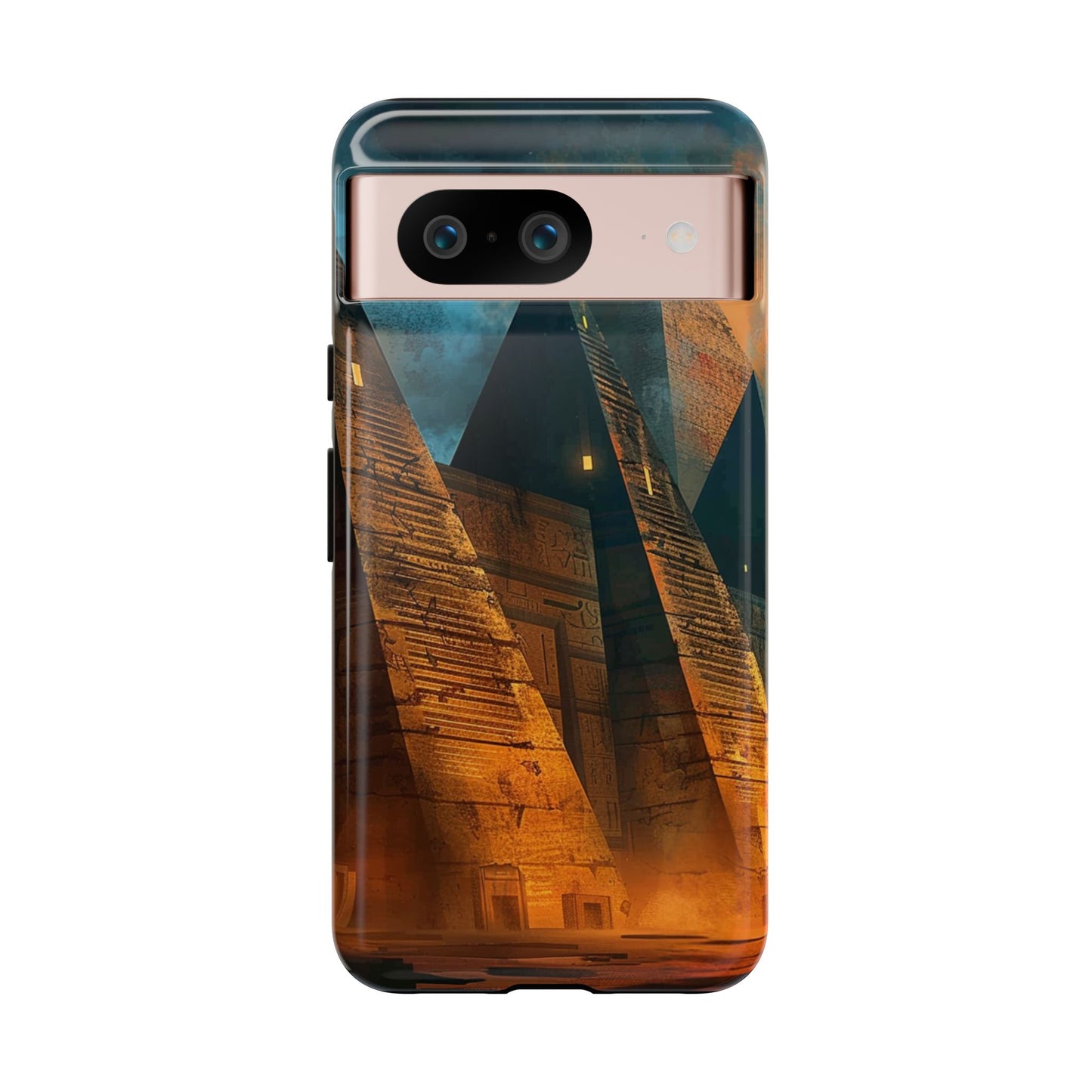 Ancient Egyptian Pyramids Sunset - Tough Google Pixel Case