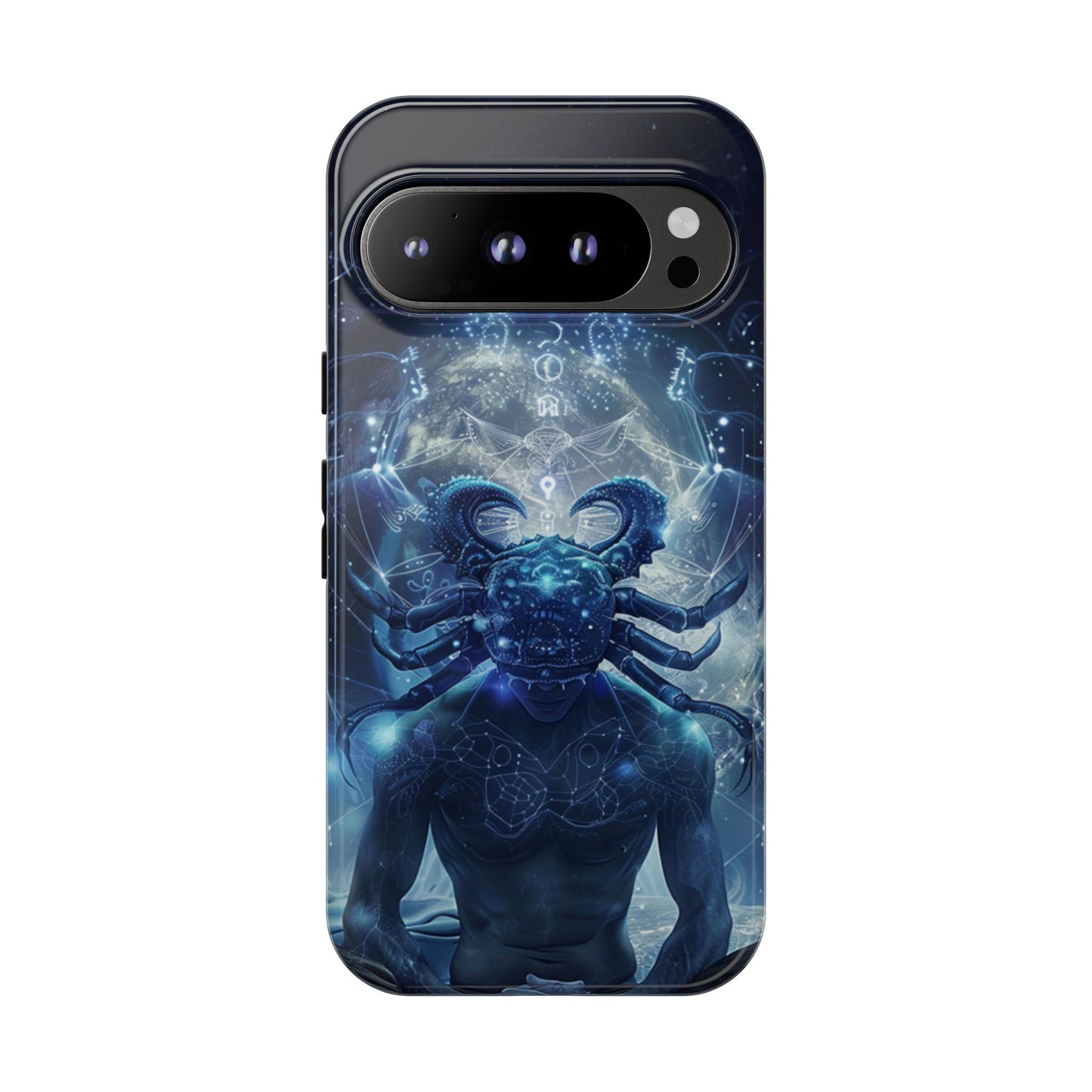 Celestial Cancer Guardian Phone Case – iPhone, Google Pixel, Samsung Galaxy