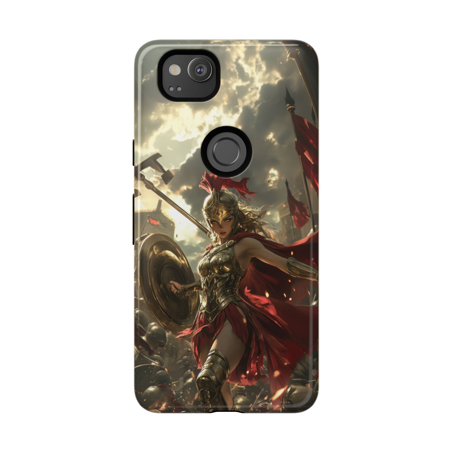 Athena Crimson Vanguard – Tough Google Pixel Case