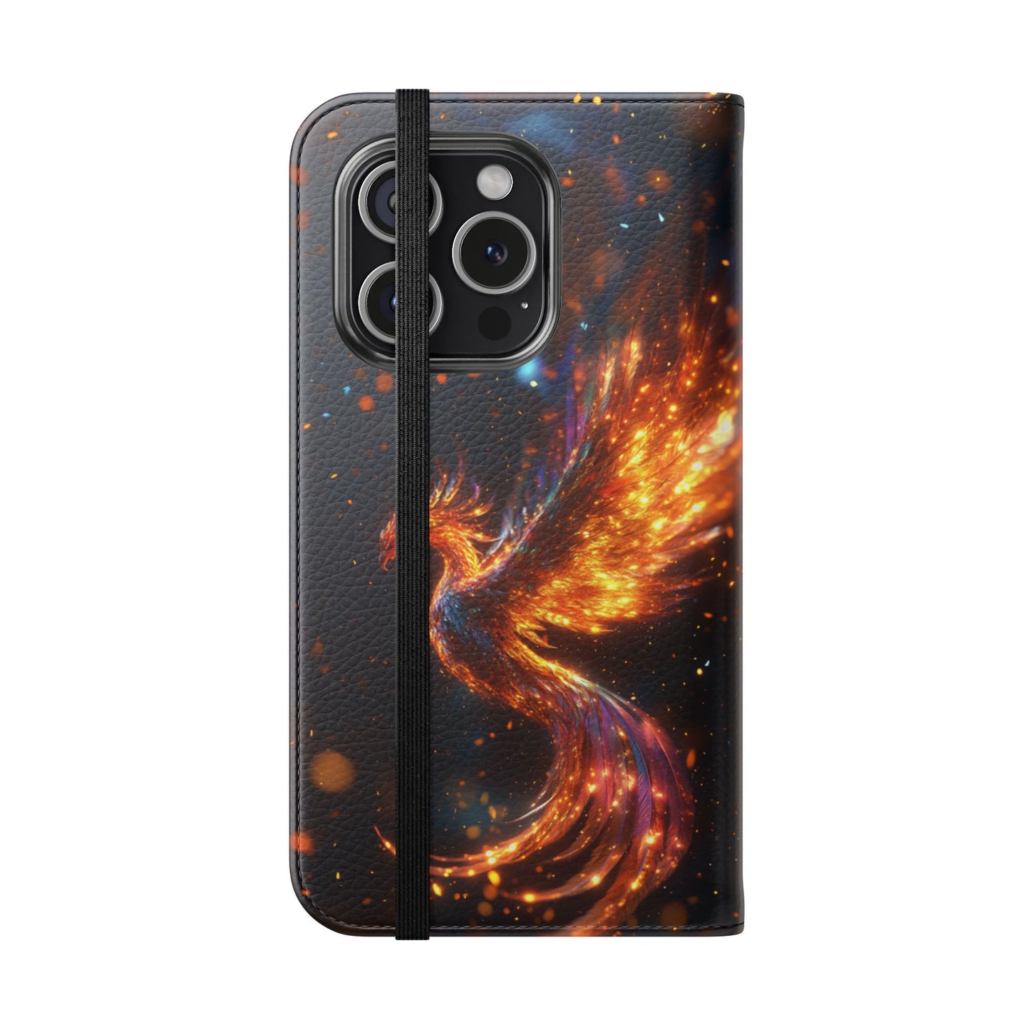 Cosmic Phoenix - Wallet Flip Case