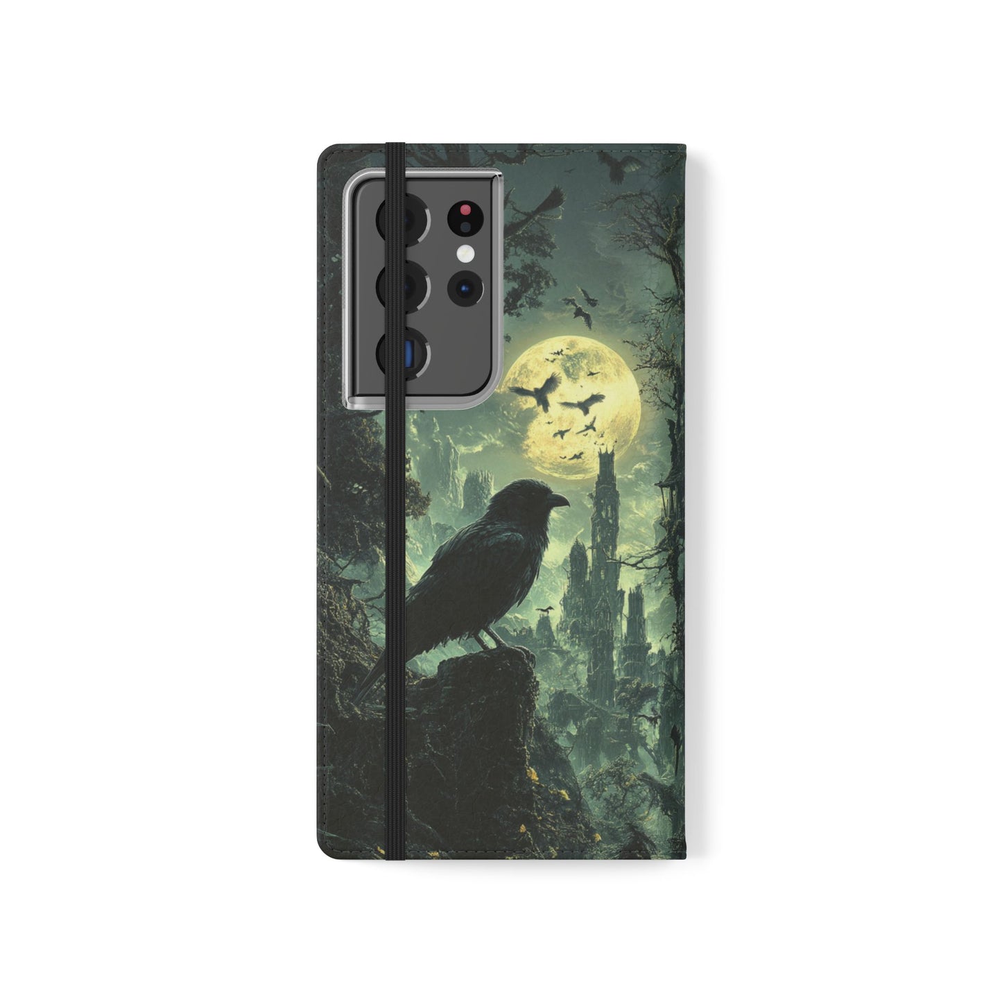 Raven Moon - Wallet Flip Case