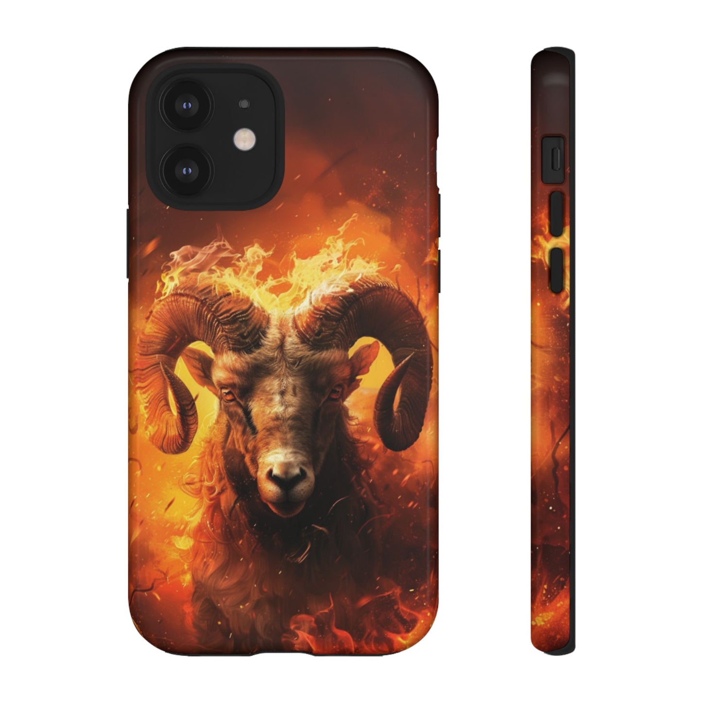 Aries Fire Ram - Tough iPhone Case