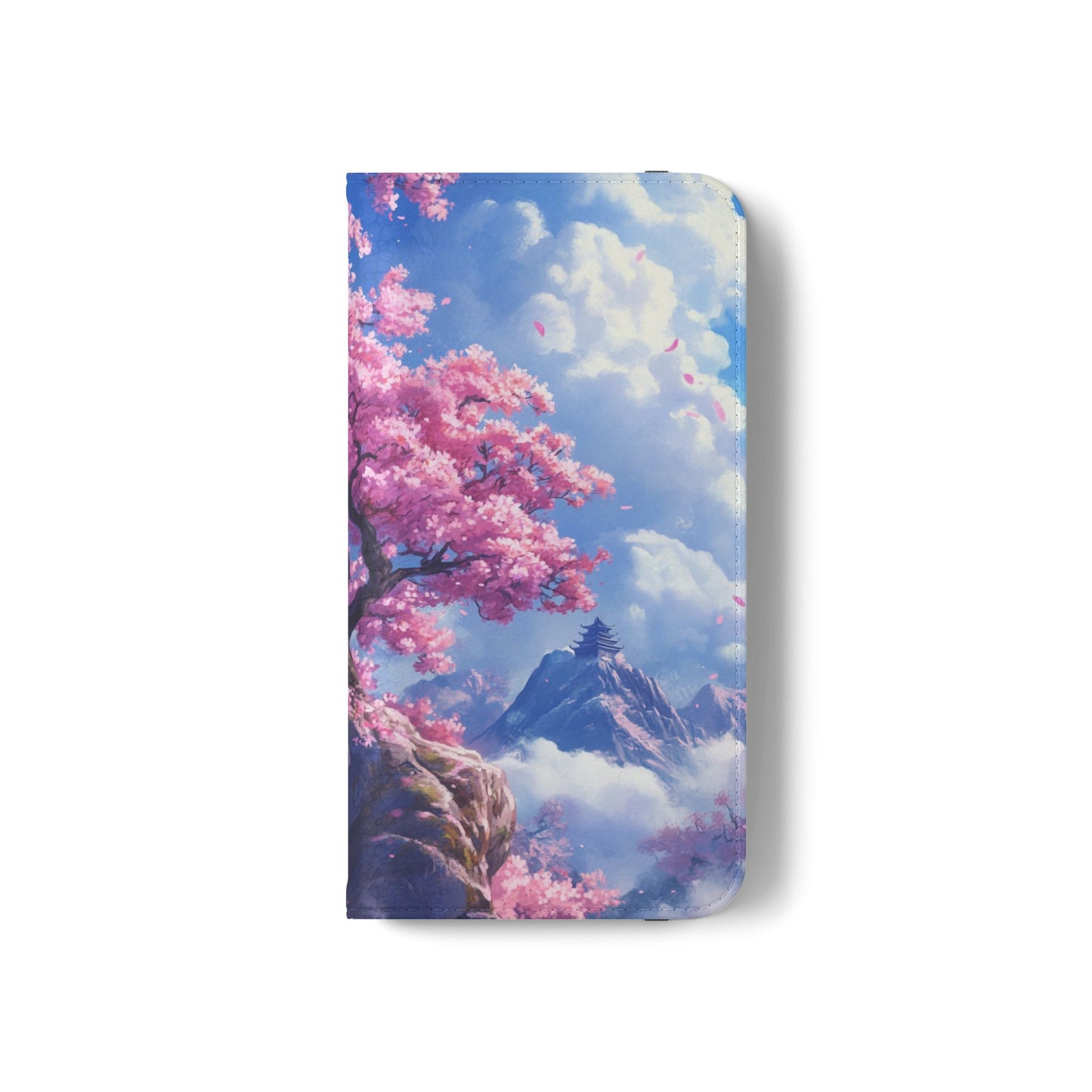 Sakura Sky Temple - Wallet Flip Case
