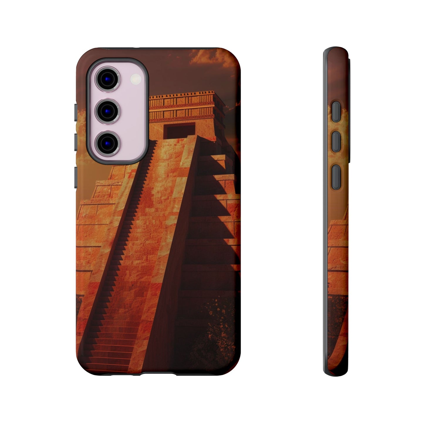 Mayan Pyramid Twilight Phone Case – iPhone, Google Pixel, Samsung Galaxy