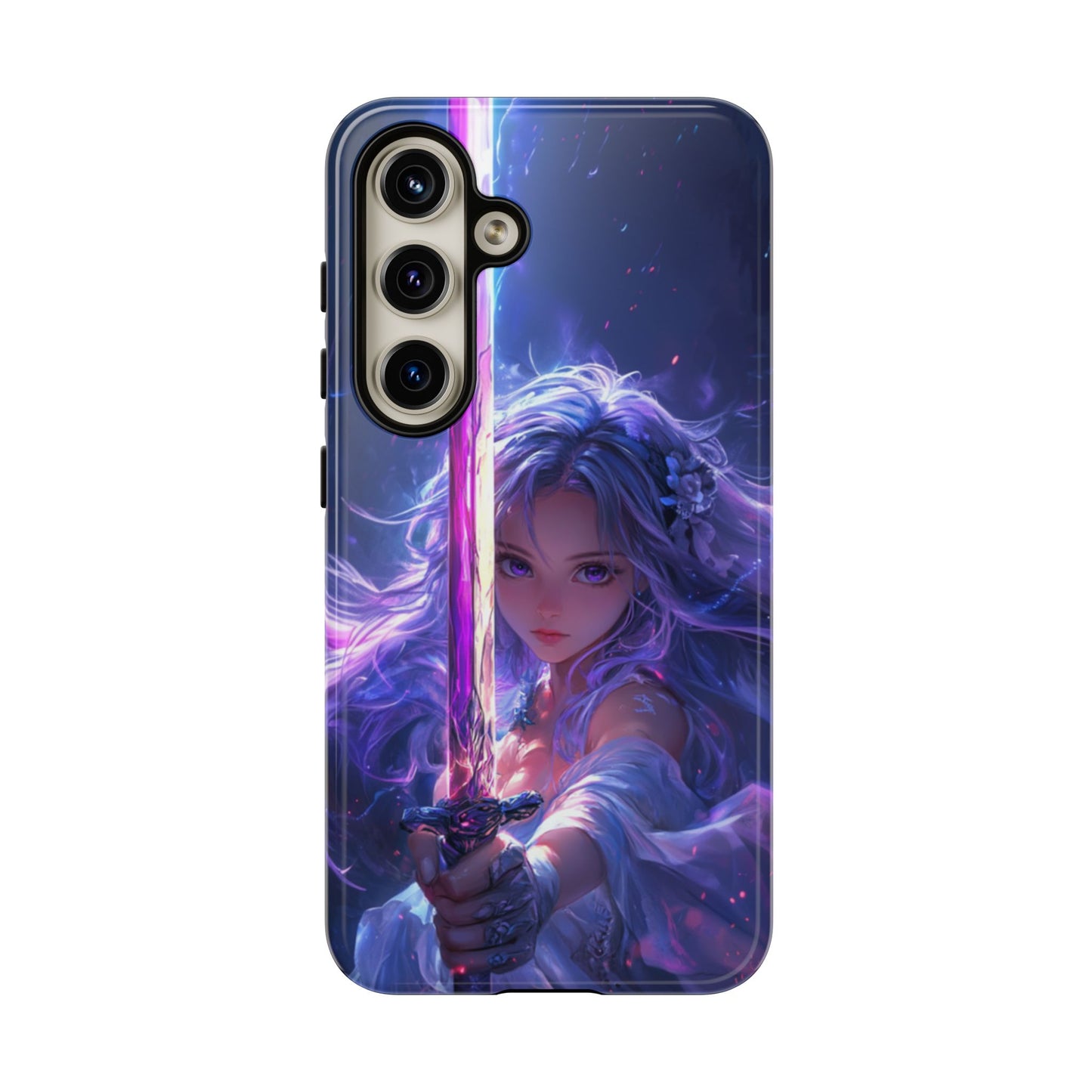 Violet Blade Warrior – Tough Samsung Galaxy Case