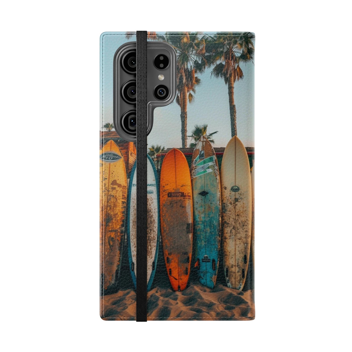 Beach Surfboards - Wallet Flip Case
