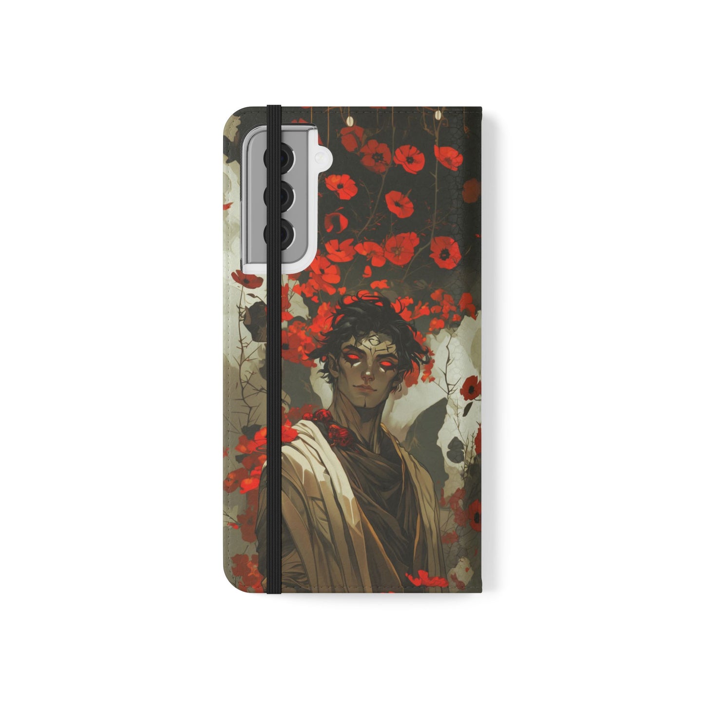 Zagreus Blood Poppies - Wallet Flip Case