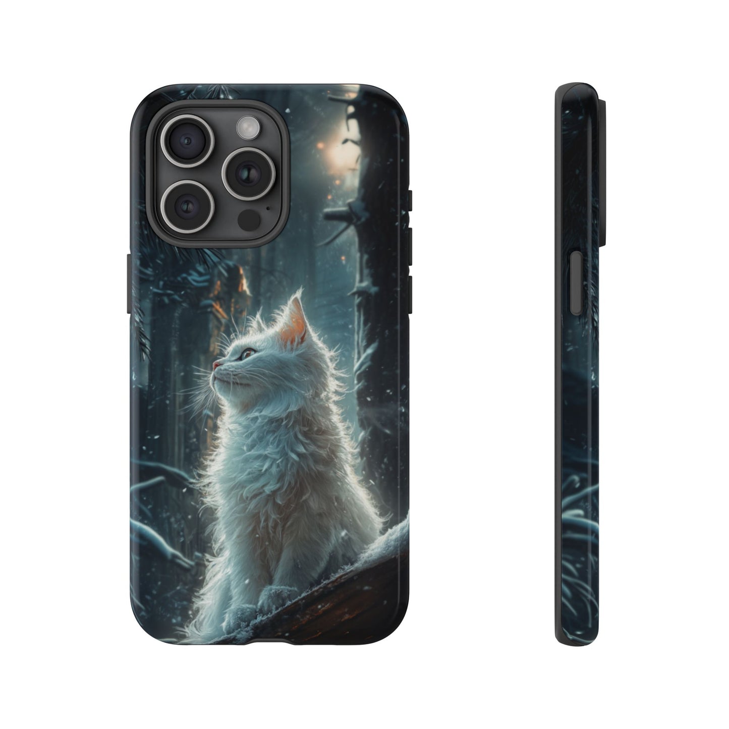 Winter Spirit Cat - Tough iPhone Case