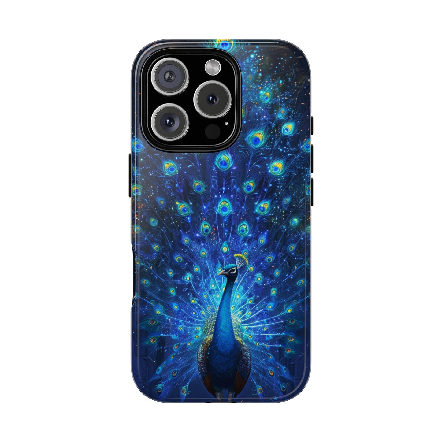 Starlit Peacock Majesty – Tough iPhone Case