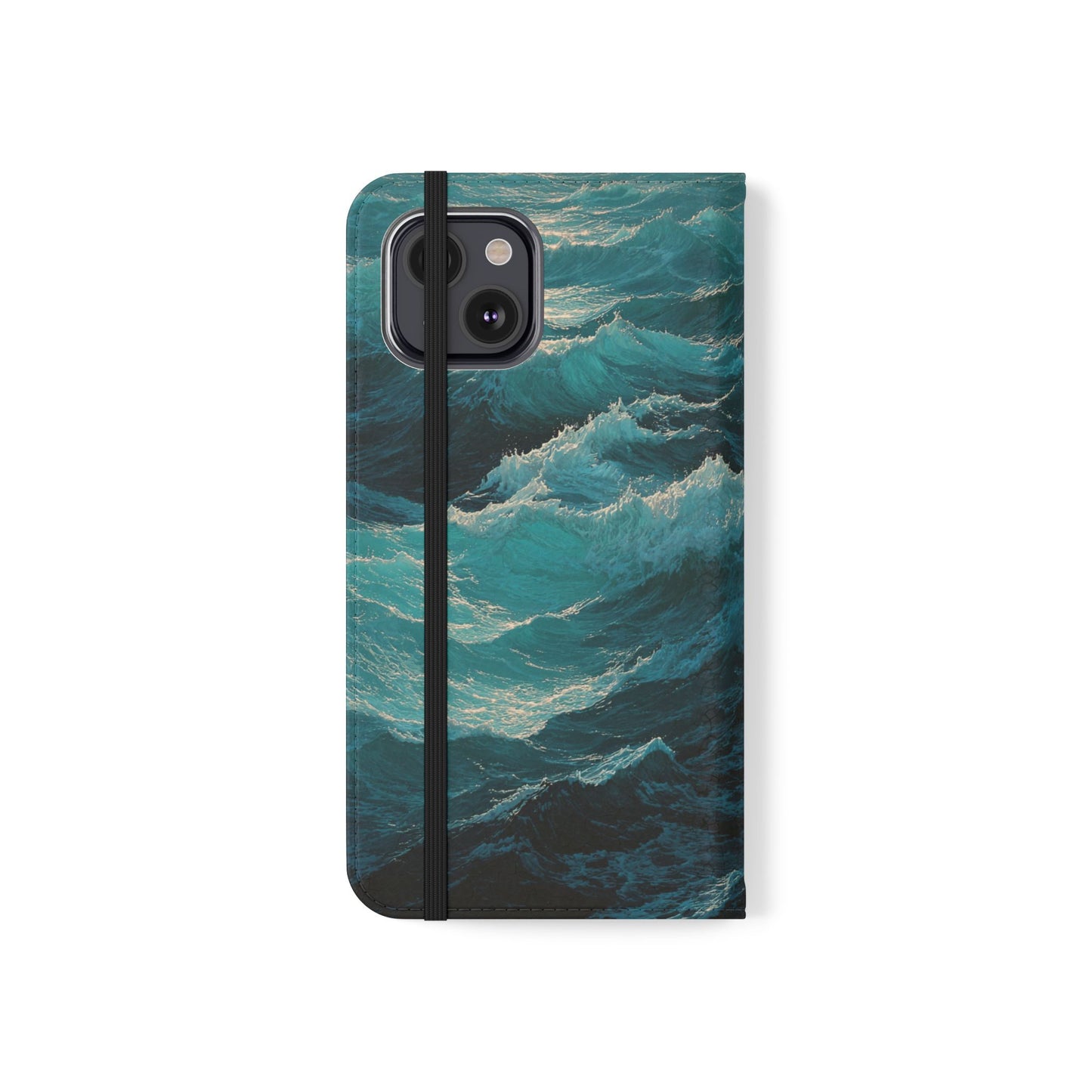Ocean Waves - Wallet Flip Case