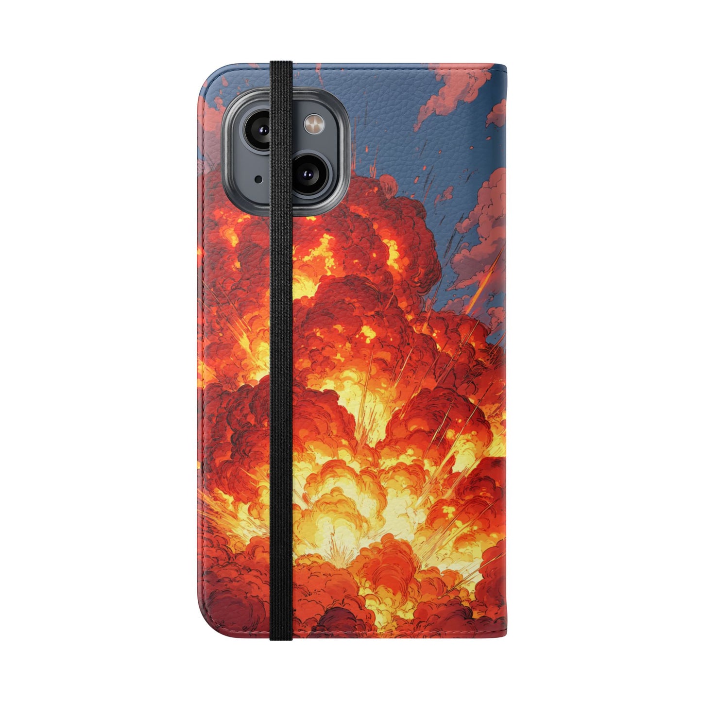 Comic Explosion - Wallet Flip Case