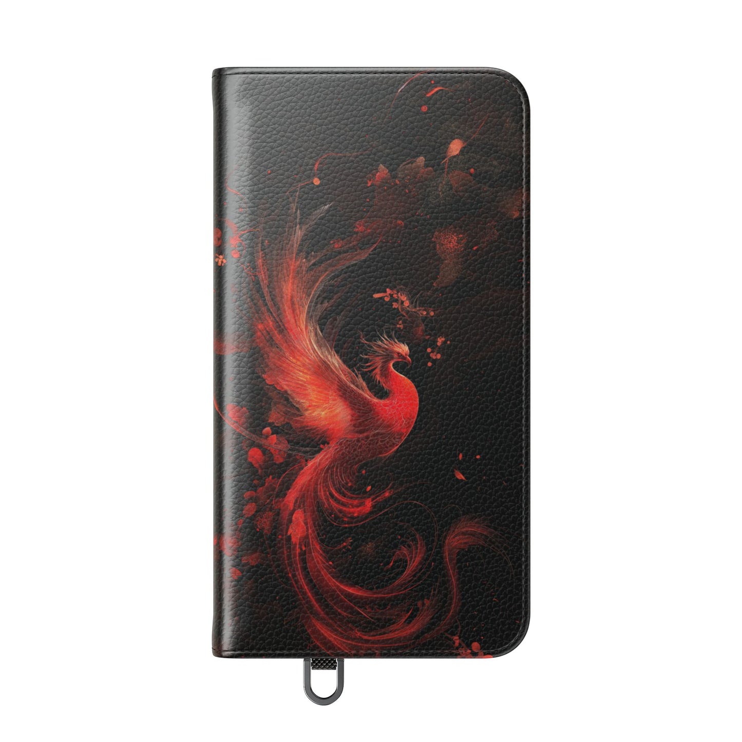 Crimson Phoenix - Wallet Flip Case
