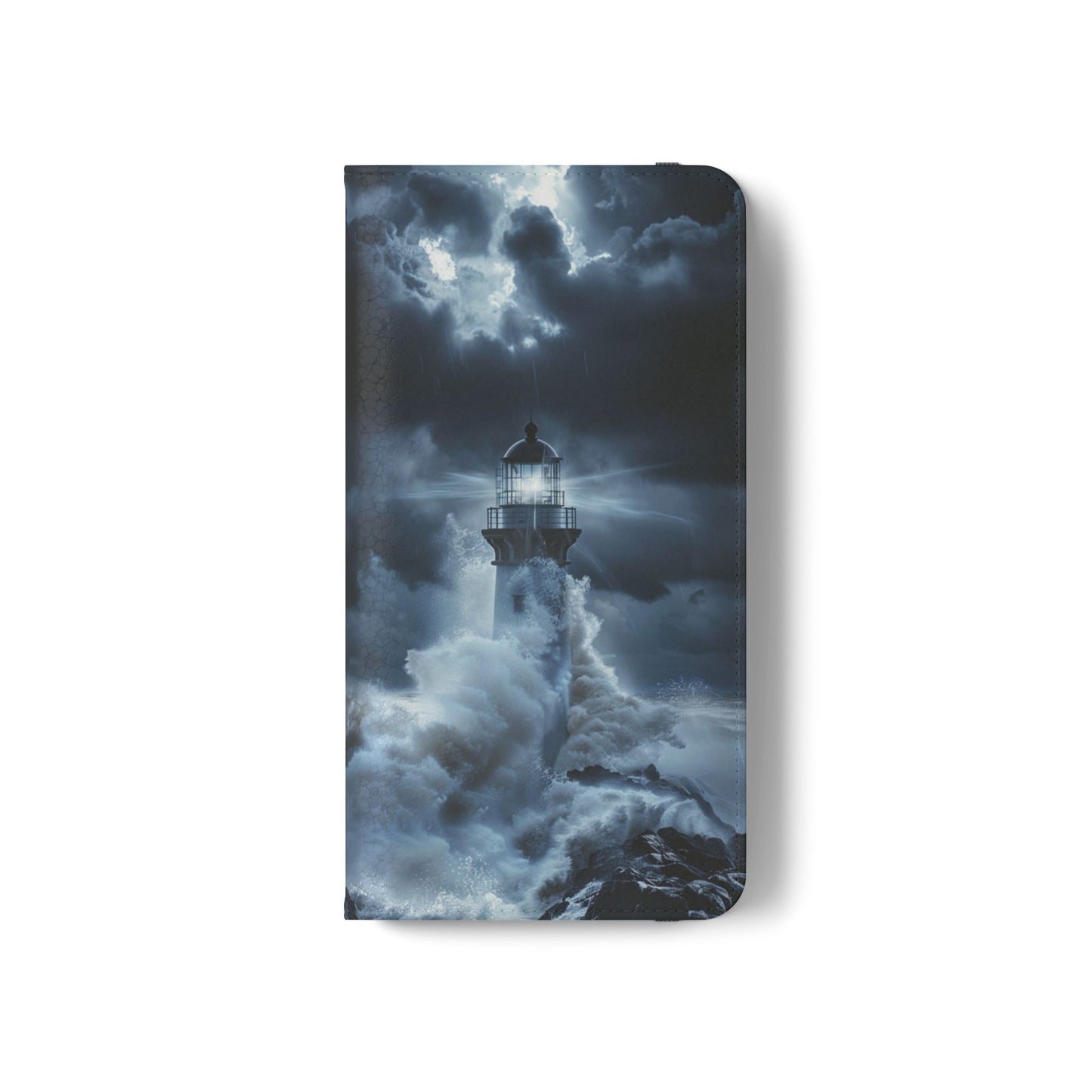 Stormbound Lighthouse - Wallet Flip Case