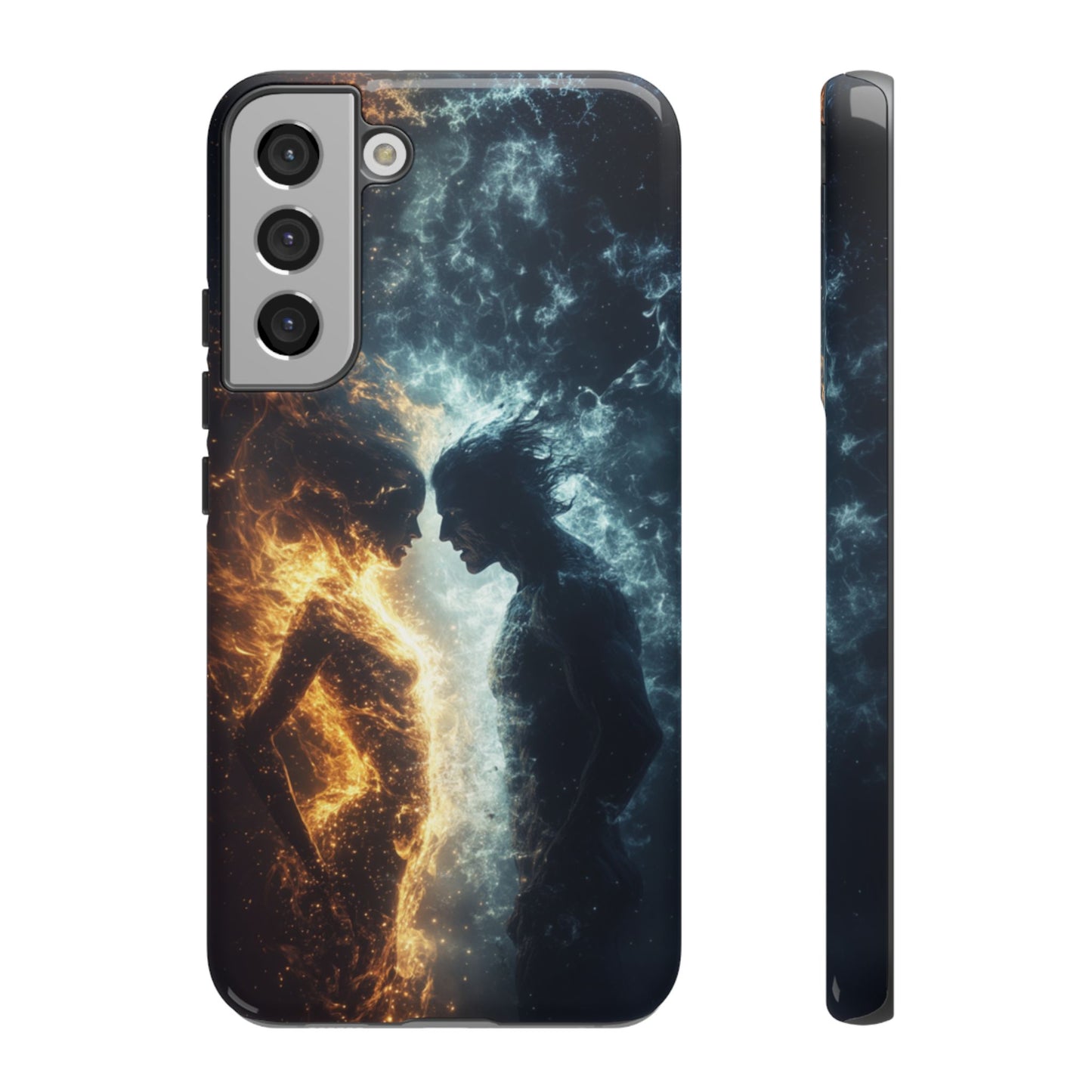 Fire & Frost Lovers - Tough Samsung Galaxy Case