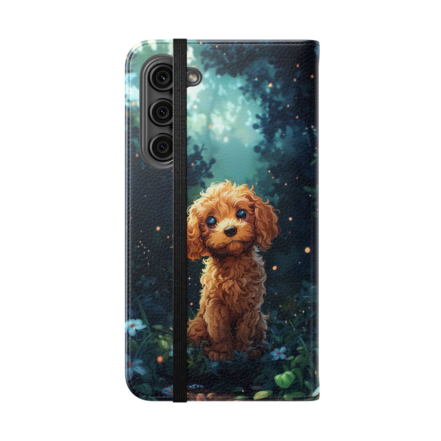 Forest Poodle - Wallet Flip Case