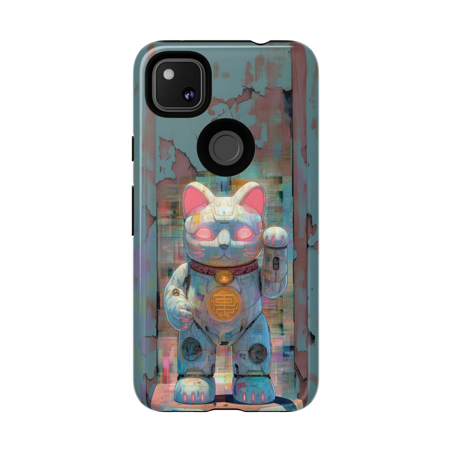 Cyber Lucky Cat - Tough Google Pixel Case