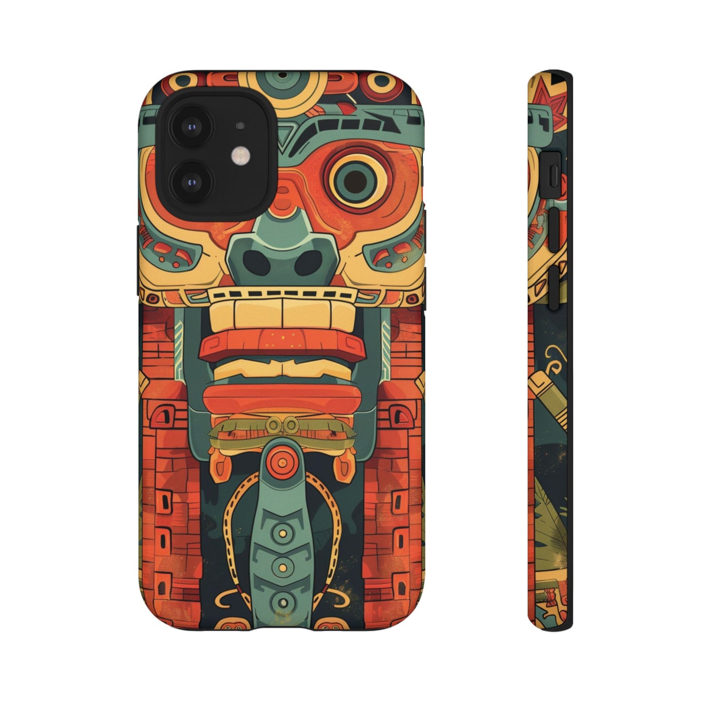 Vivid Ancient Glyphs Phone Case - iPhone, Google Pixel, Samsung