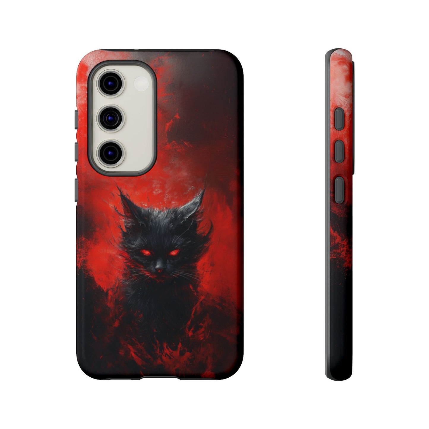 Infernal Cat Phone Case - iPhone, Google Pixel, Samsung Galaxy