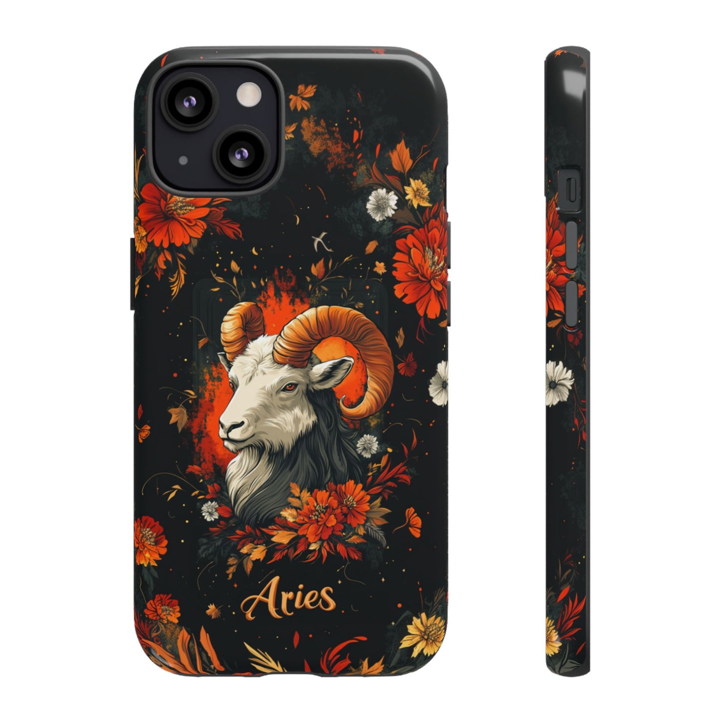 Aries Inferno Bloom Phone Case – iPhone, Google Pixel, Samsung Galaxy