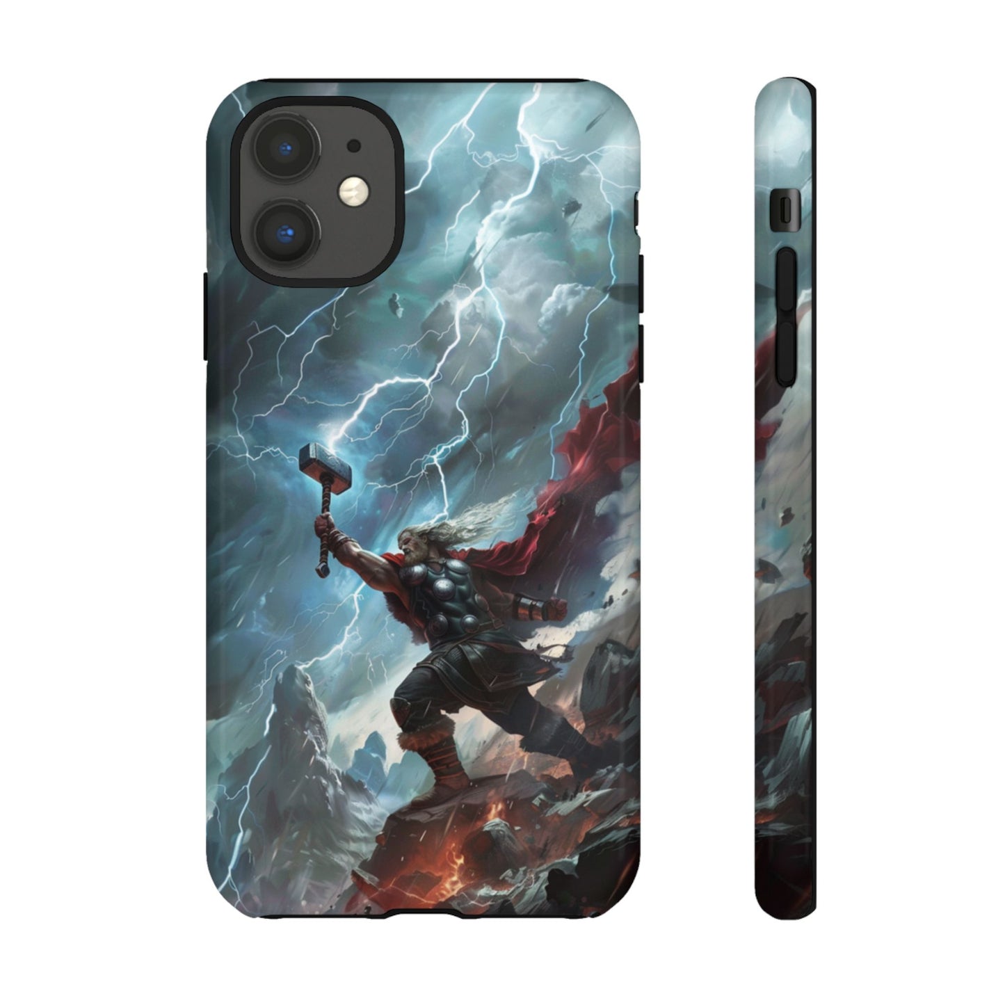 Thor Lightning Storm - Tough iPhone Case