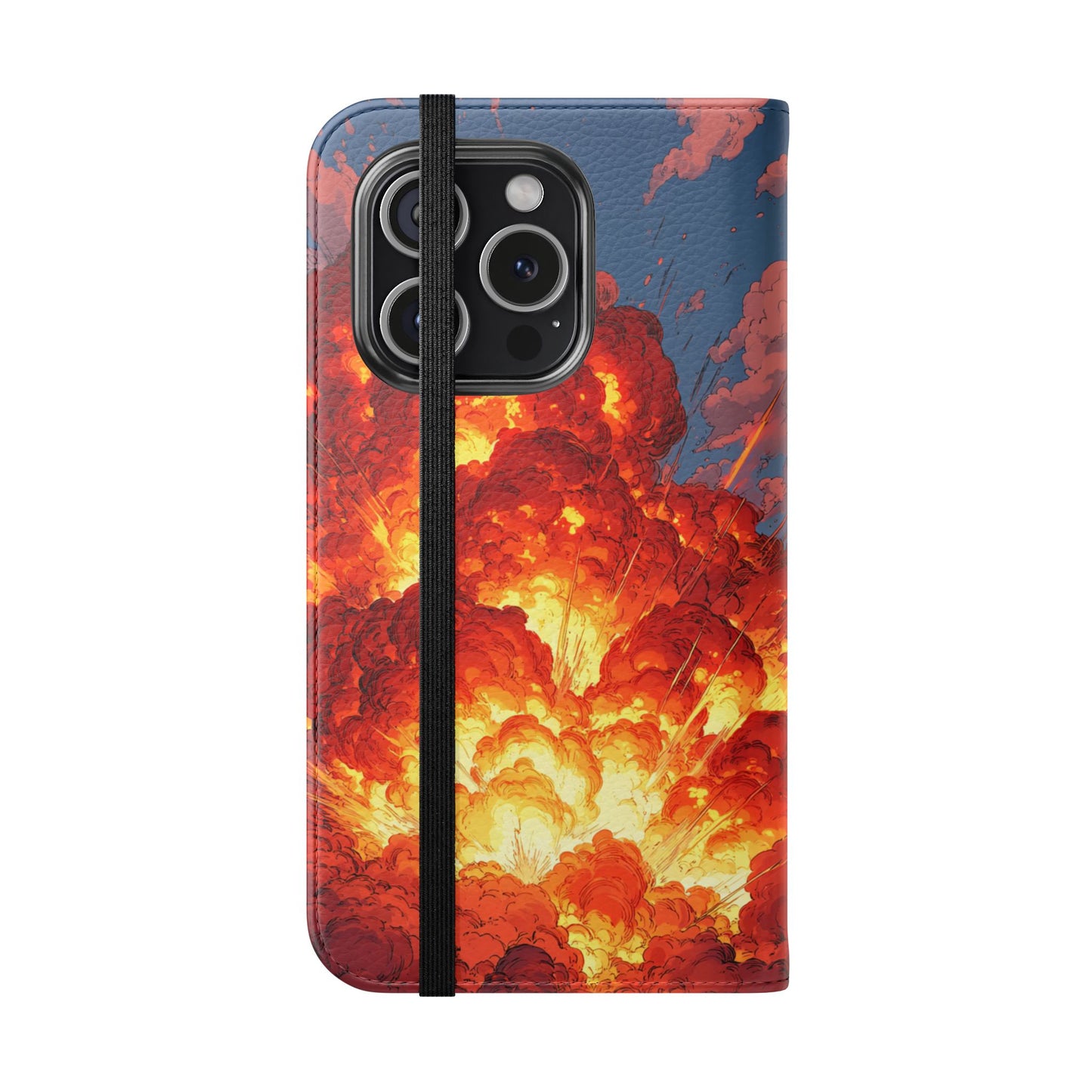 Comic Explosion - Wallet Flip Case