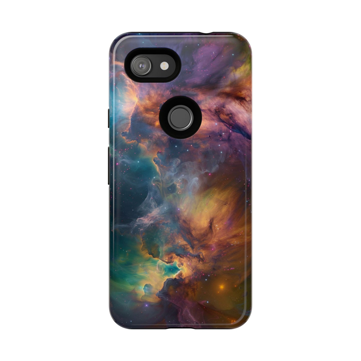 Celestial Nebula Drift – Tough Google Pixel Case