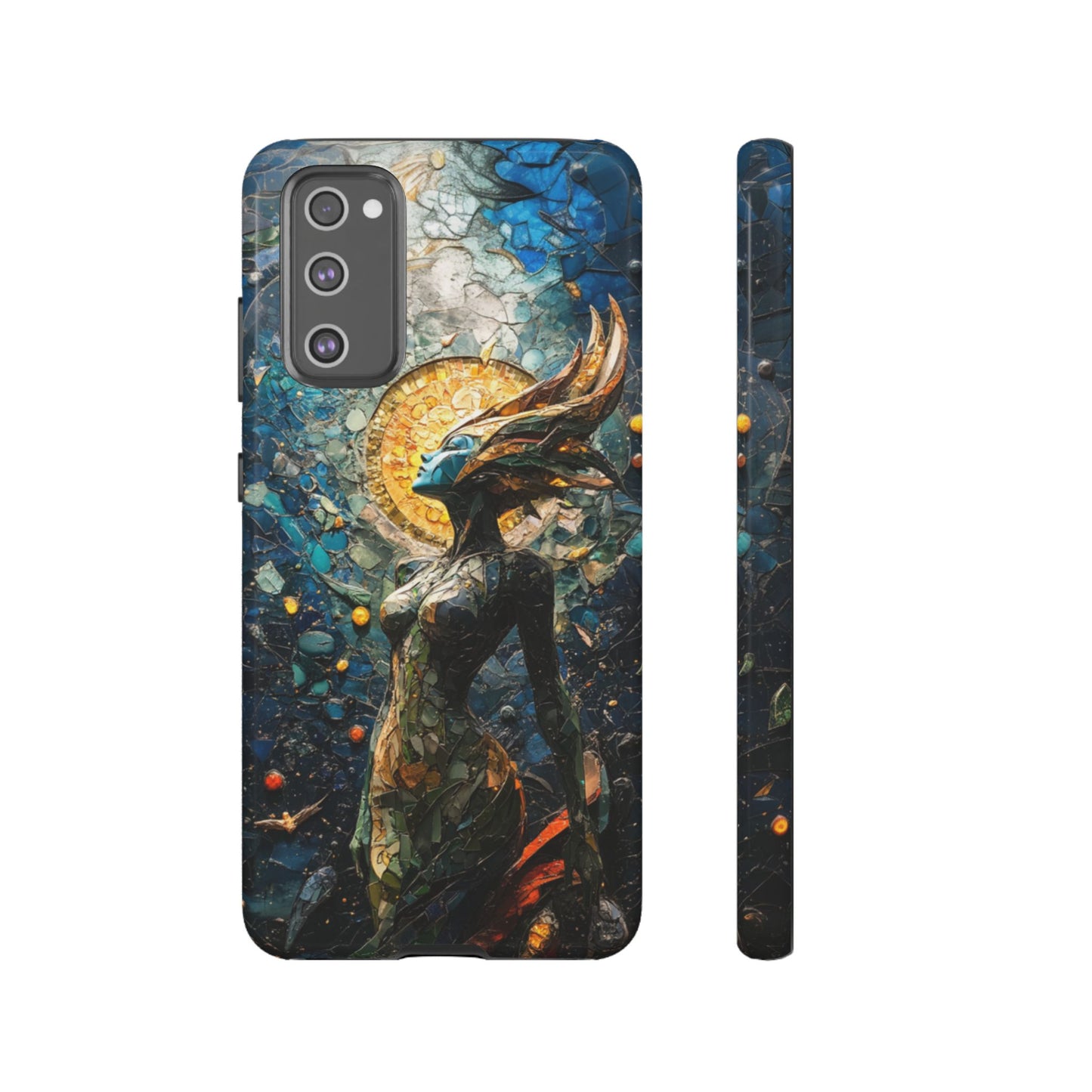 Stained Glass Goddess - Tough Samsung Galaxy Case