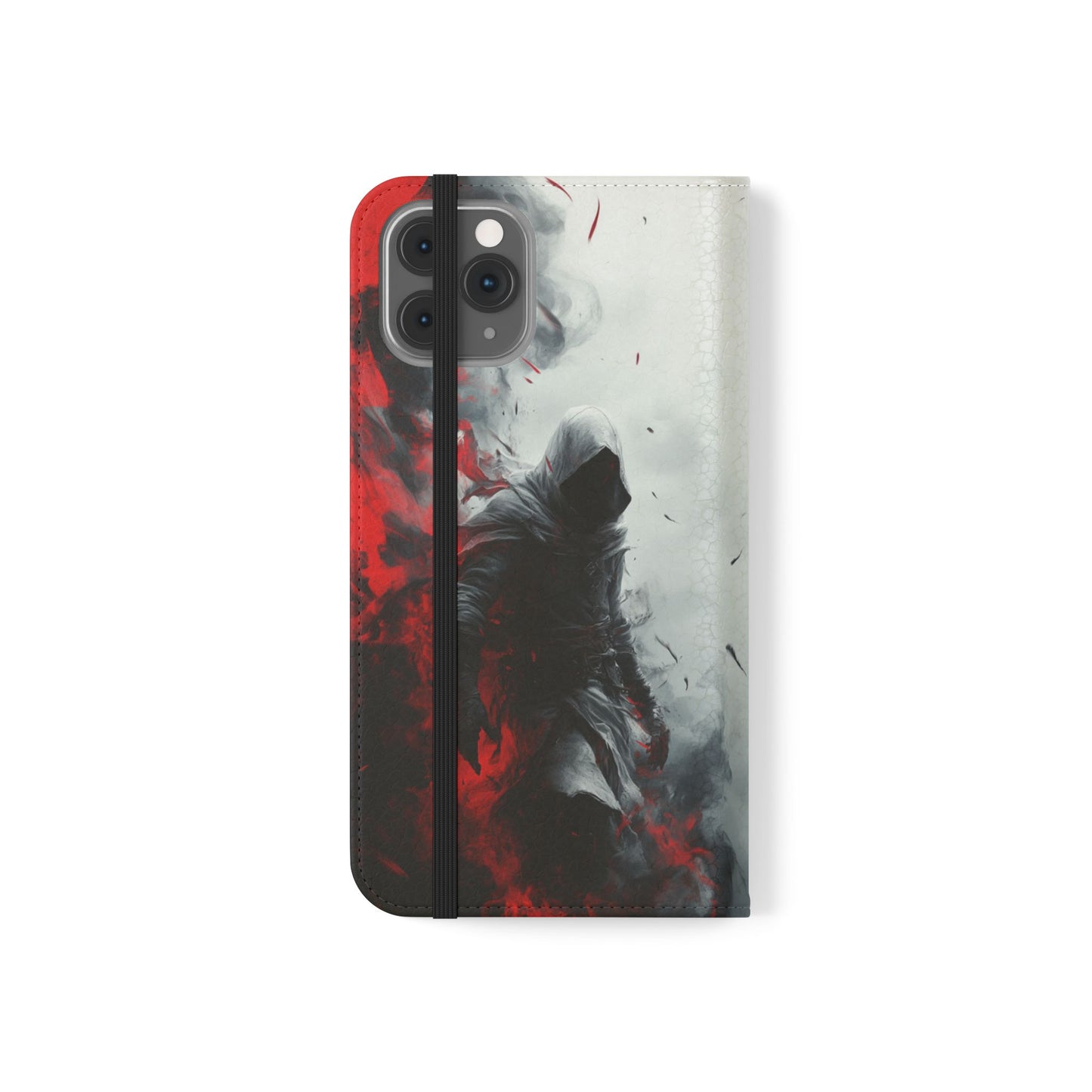 Crimson Shadow Assassin - Wallet Flip Case
