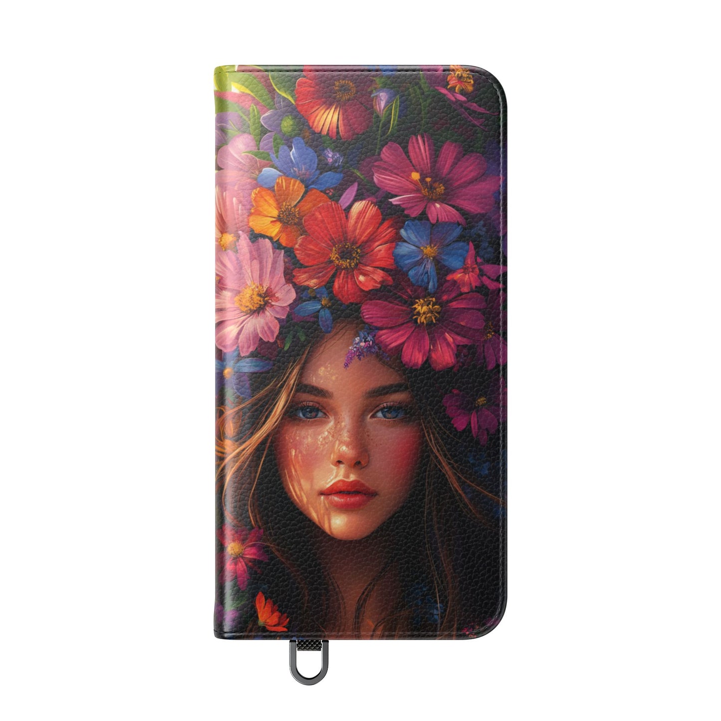 Floral Crown Muse - Wallet Flip Case