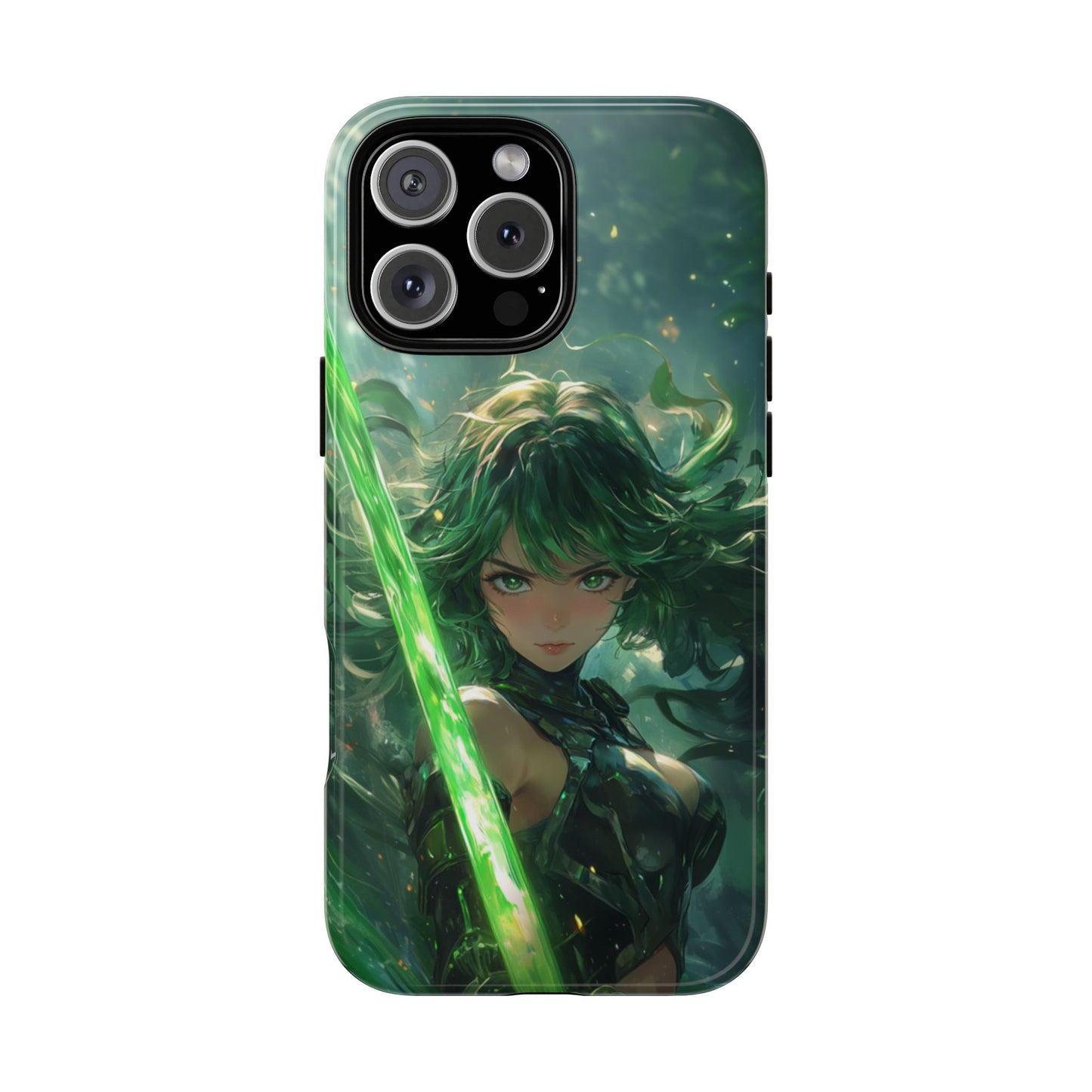 Emerald Blade Warrior – Tough iPhone Case
