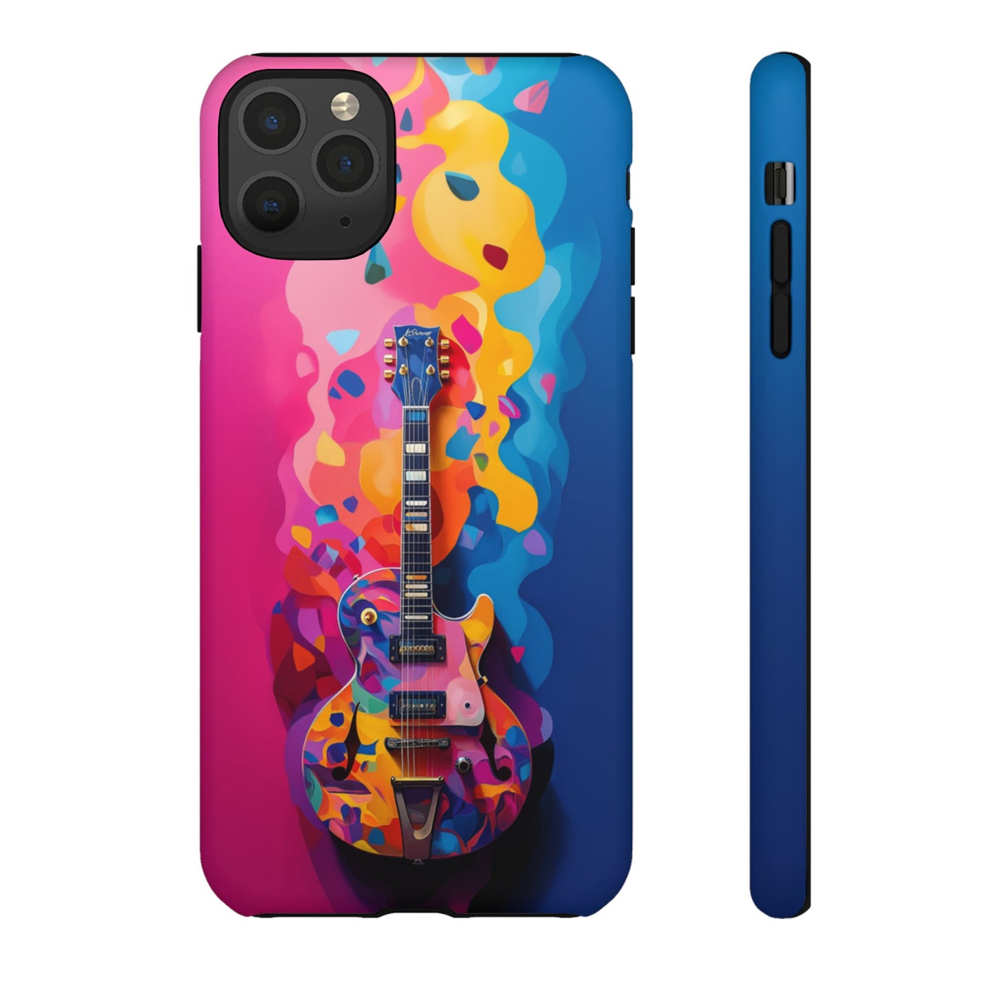 Vibrant Abstract Guitar Phone Case - iPhone, Google Pixel, Samsung Galaxy