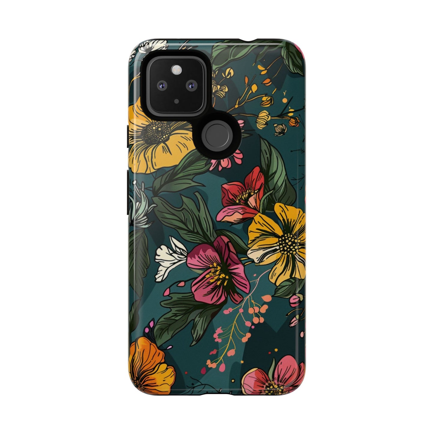 Vintage Floral Bloom – Tough Google Pixel Case