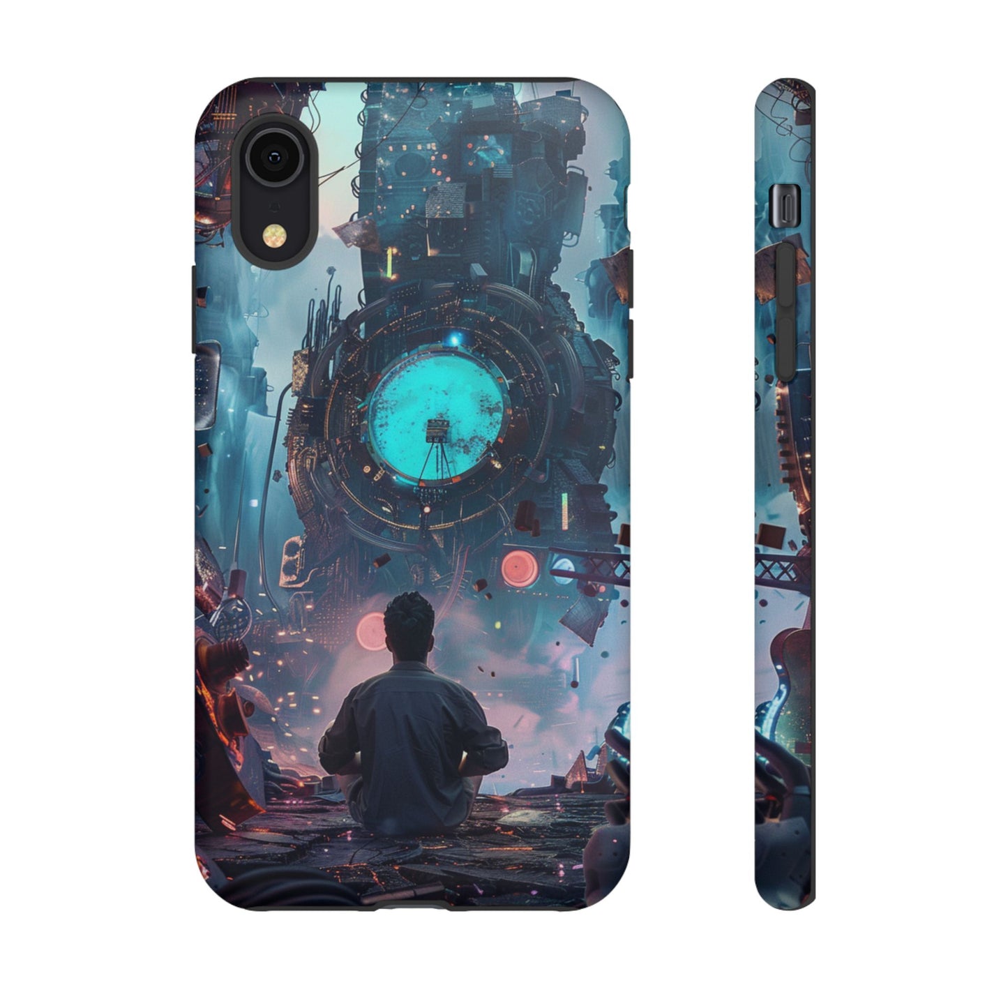 Time-Traveling Musician Phone Case - iPhone, Google Pixel, Samsung Galaxy