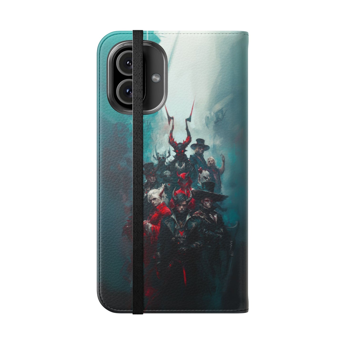 Dark Fantasy Demon Hunters - Wallet Flip Case