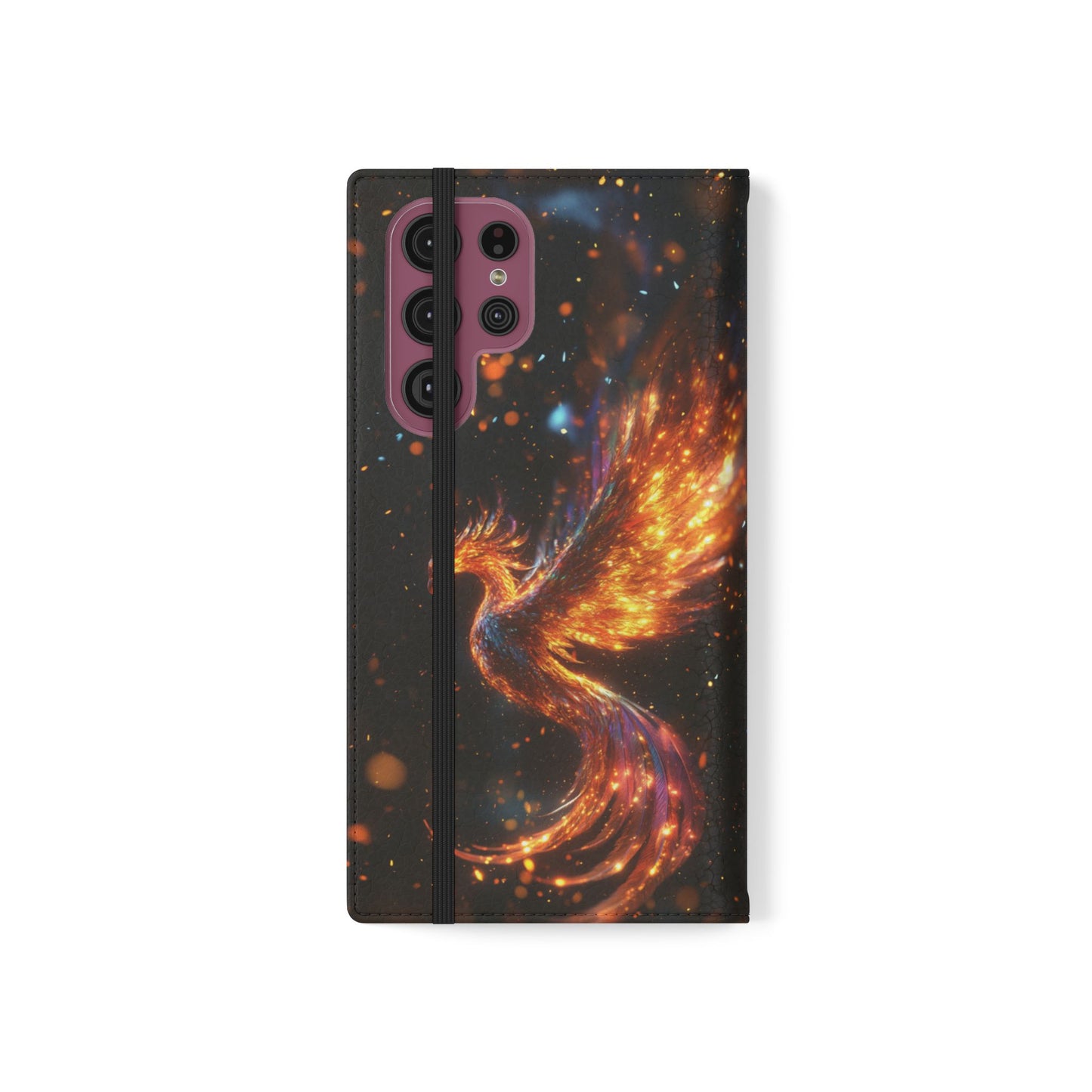 Cosmic Phoenix - Wallet Flip Case