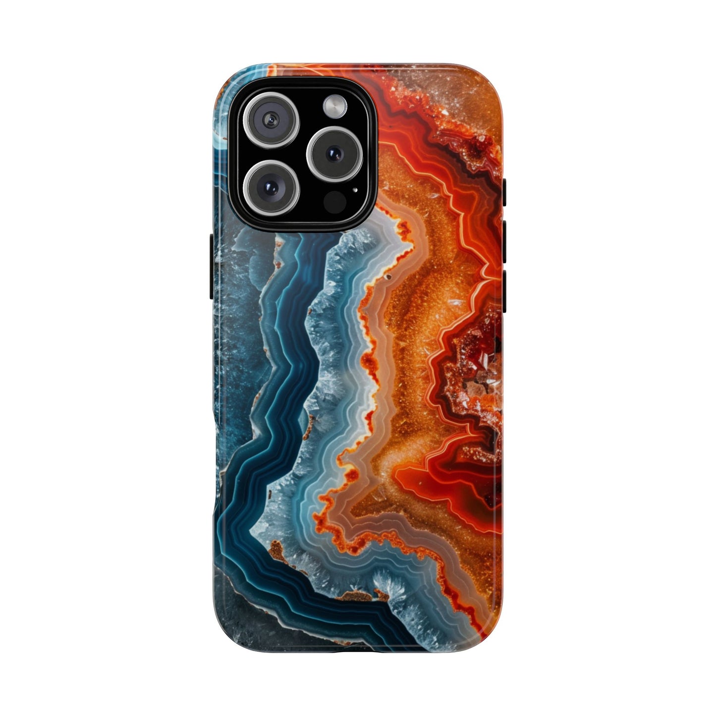 Molten Agate Veins – Tough iPhone Case