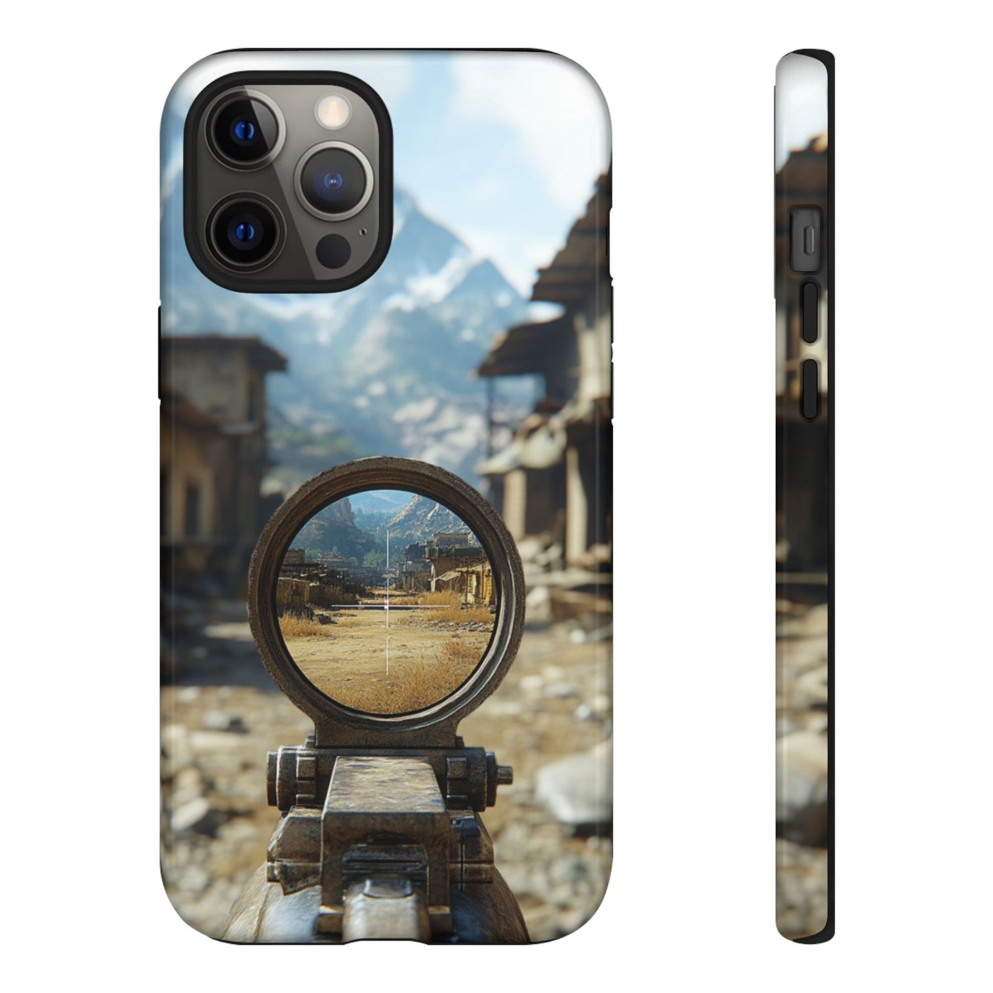 Desert Sniper Focus - Tough iPhone Case