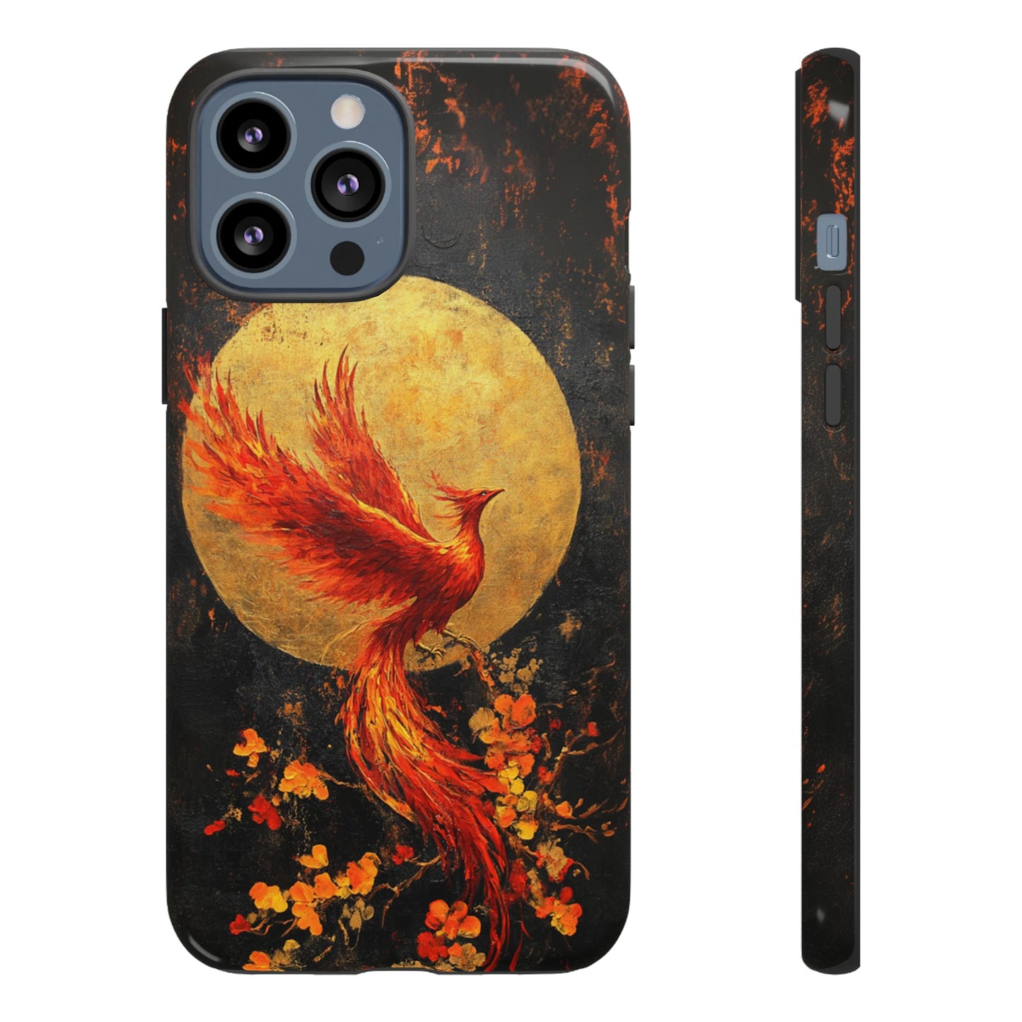 Golden Phoenix Rise – Tough iPhone Case