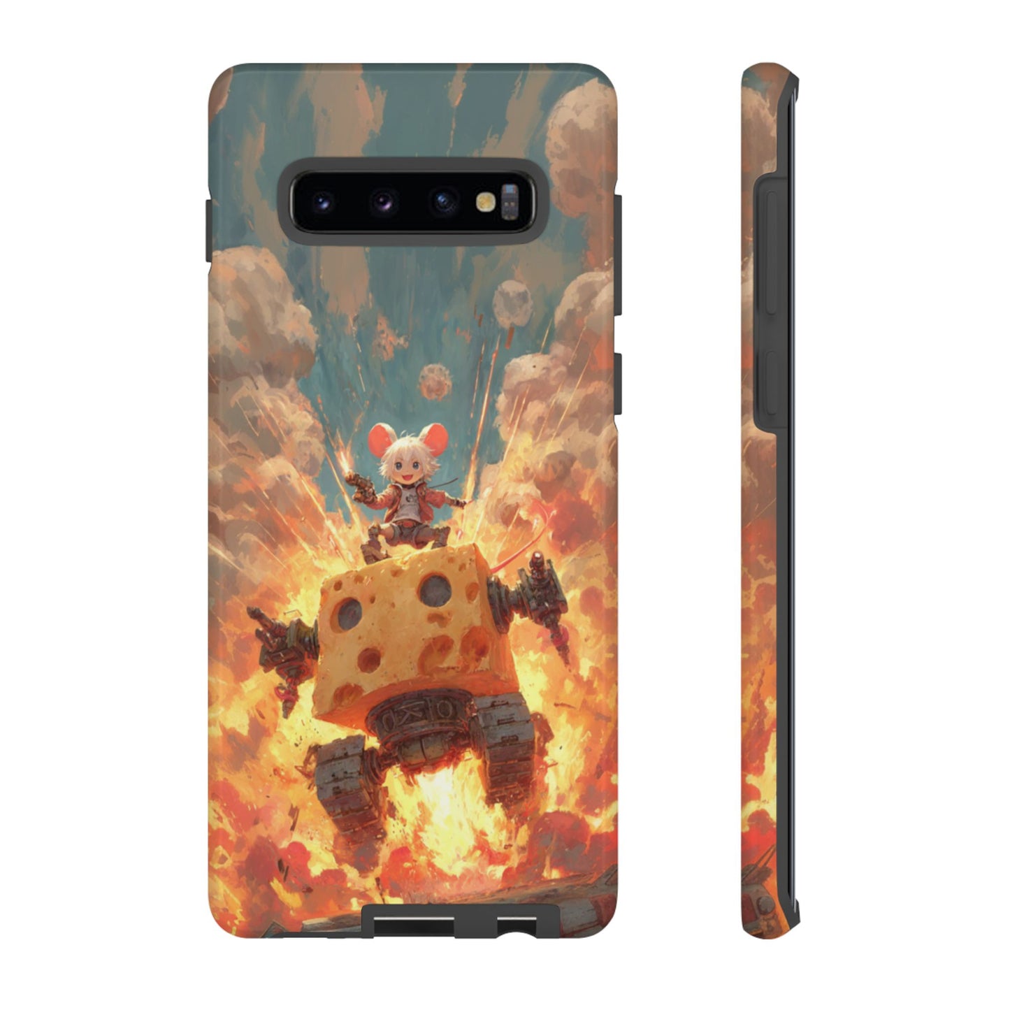 Battle Tank Mouse - Tough Samsung Galaxy Case