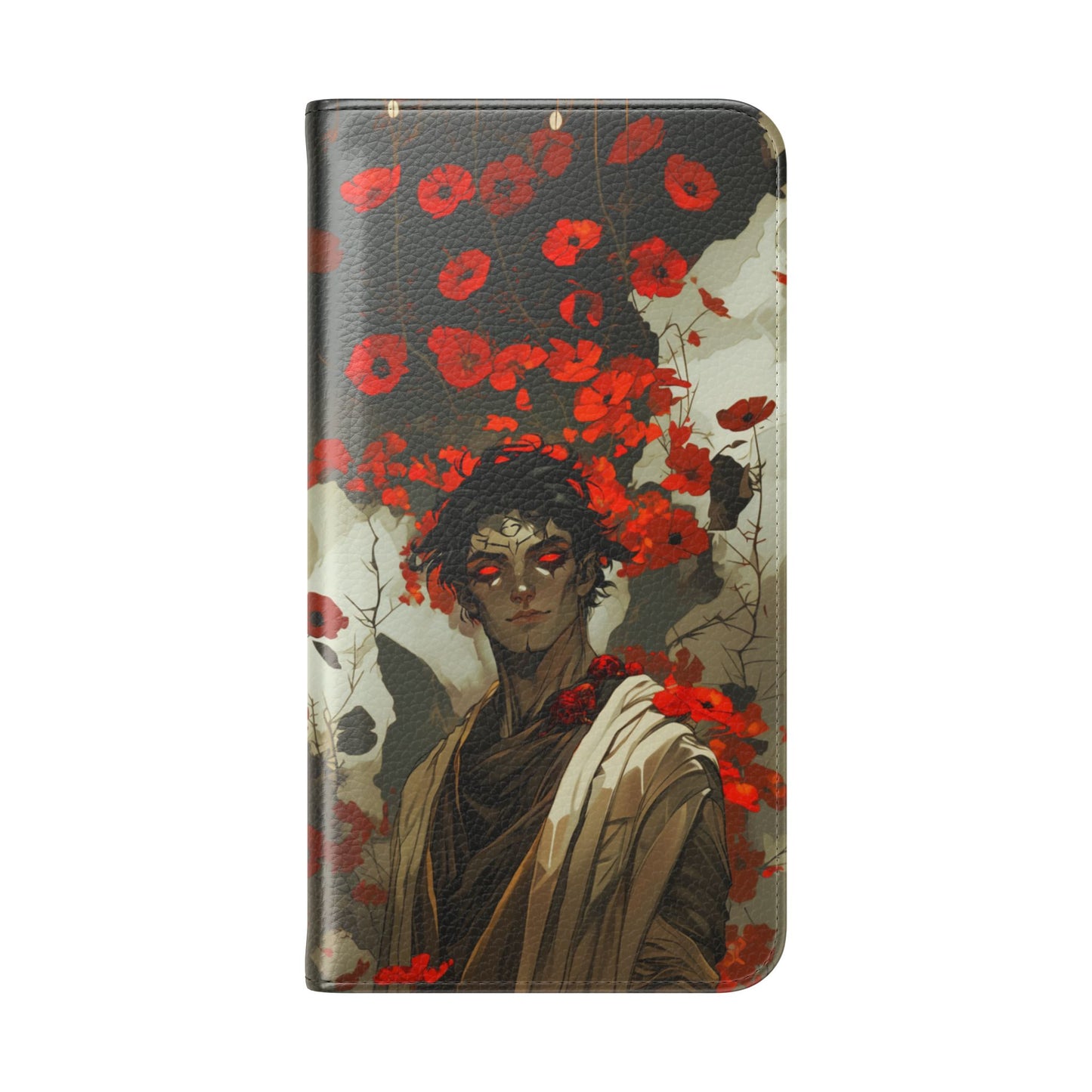 Zagreus Blood Poppies - Wallet Flip Case
