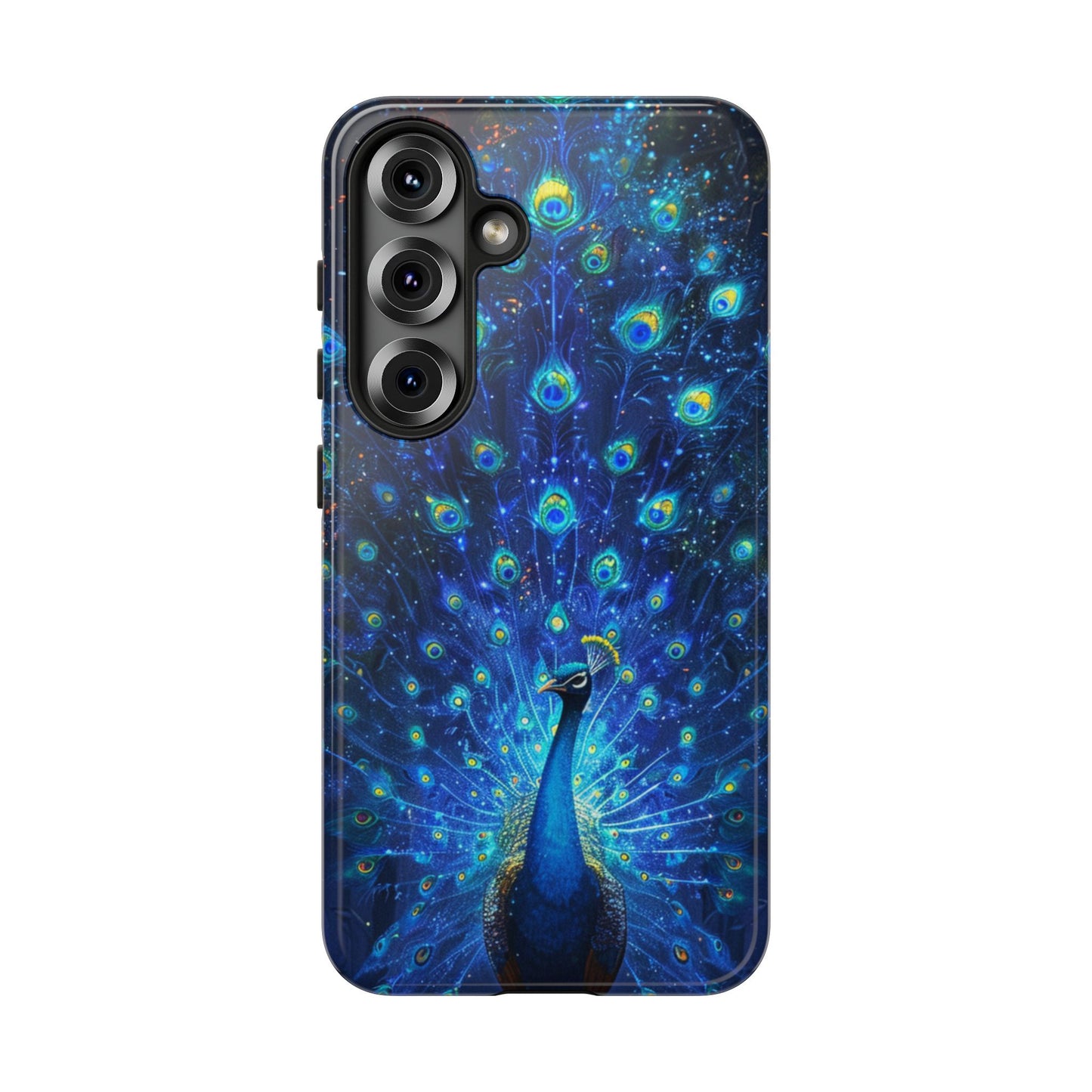 Starlit Peacock Majesty – Tough Samsung Galaxy Case
