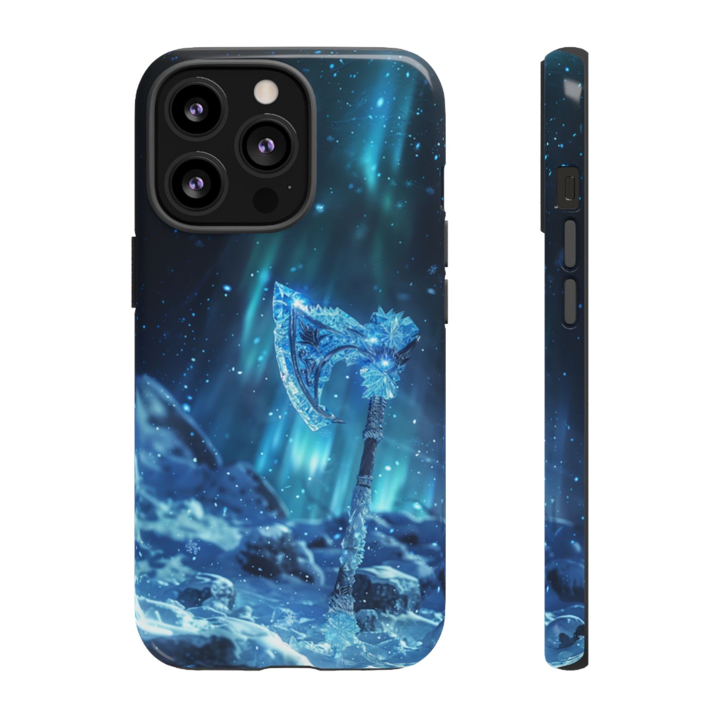Aurora Ice Axe - Tough iPhone Case
