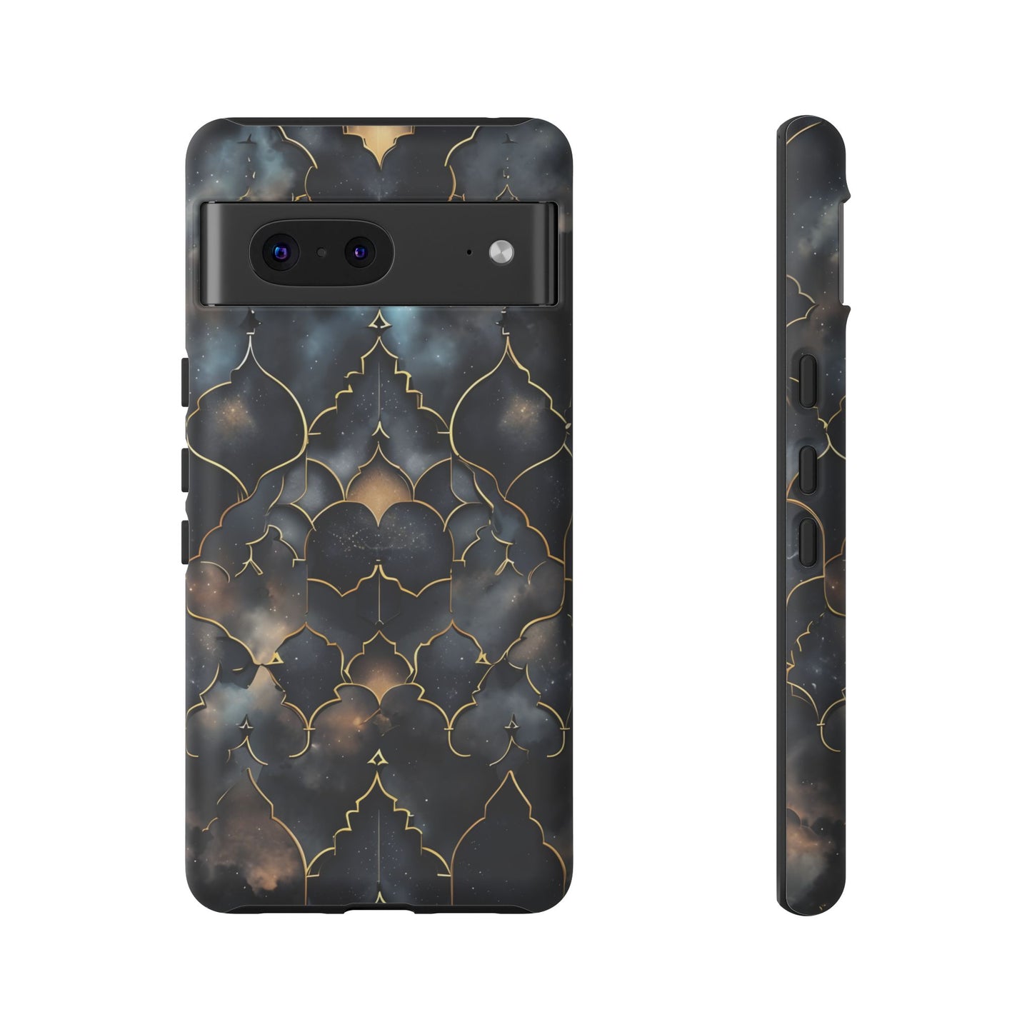 Celestial Mosaic: Cosmic Elegance Phone Case - iPhone, Google Pixel, Samsung Galaxy