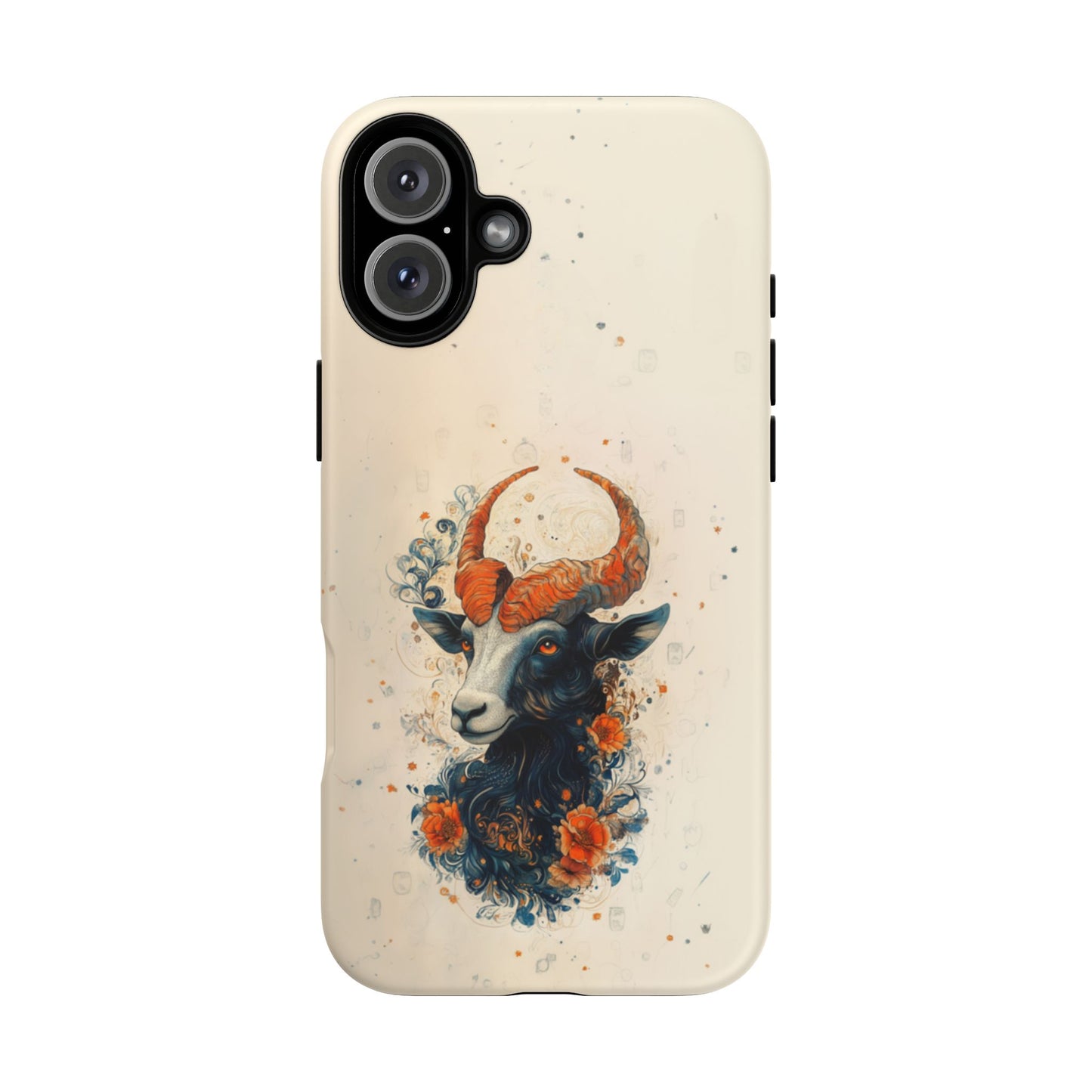 Capricorn Celestial Goat - Tough iPhone Case