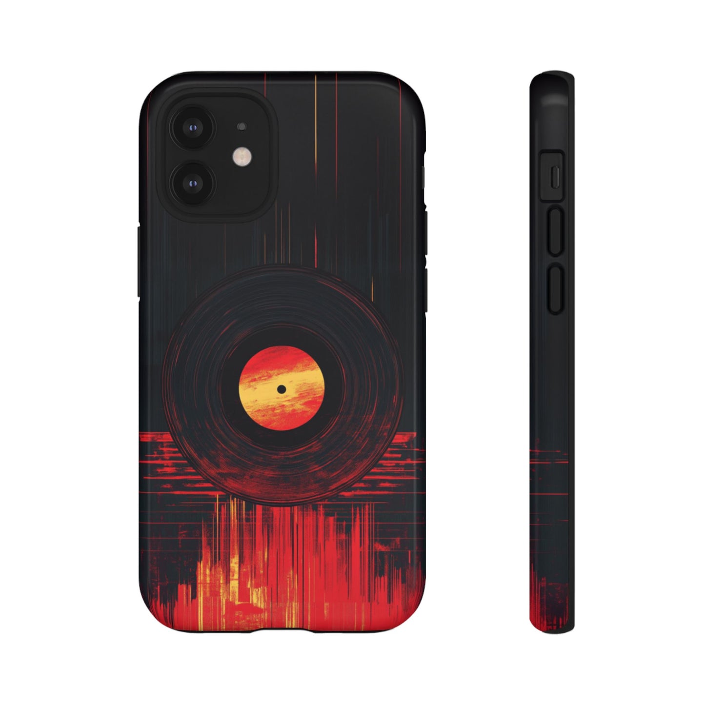 Retro Vinyl Record Phone Case - iPhone, Google Pixel, Samsung Galaxy