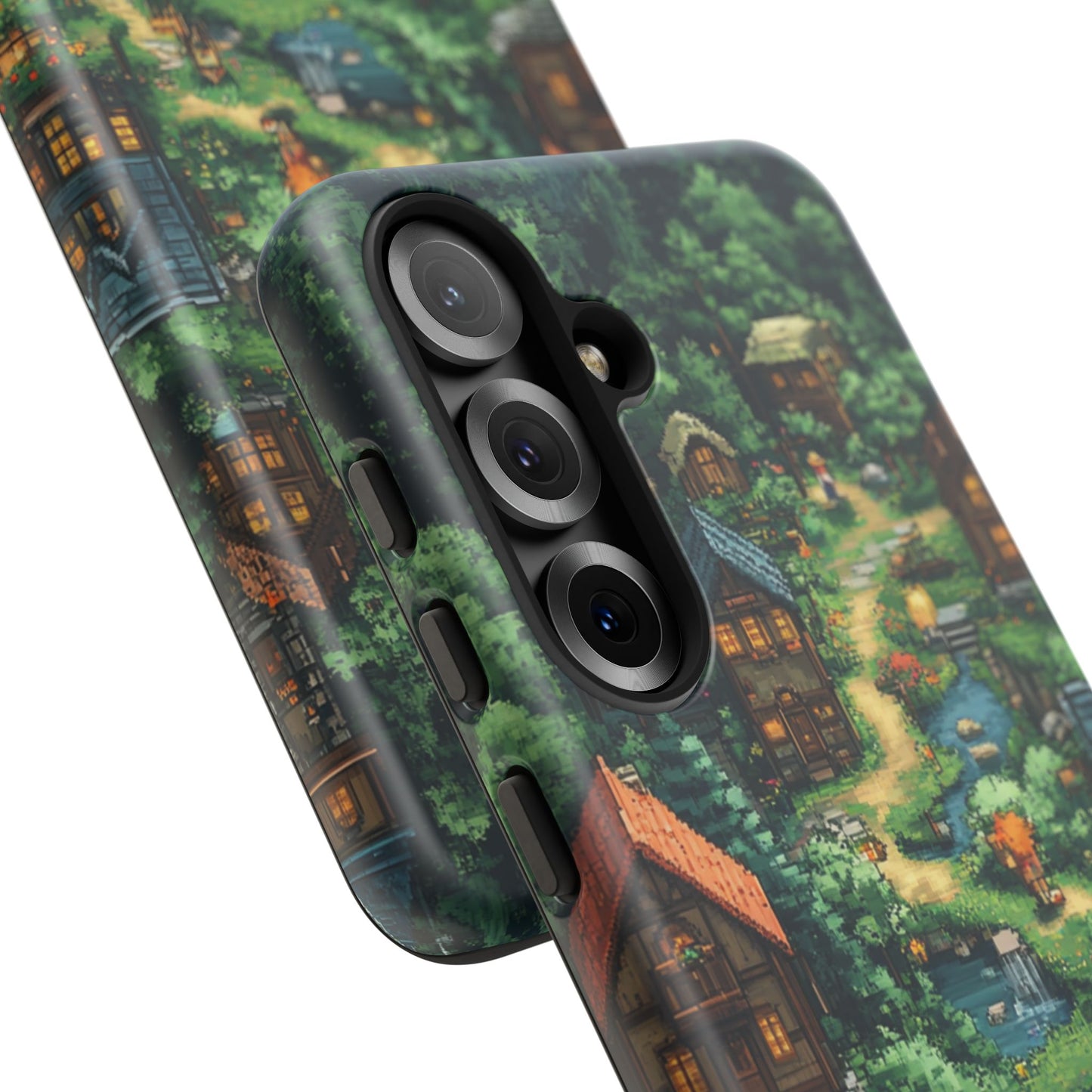 Pixel Forest Hamlet - Tough Samsung Galaxy Case