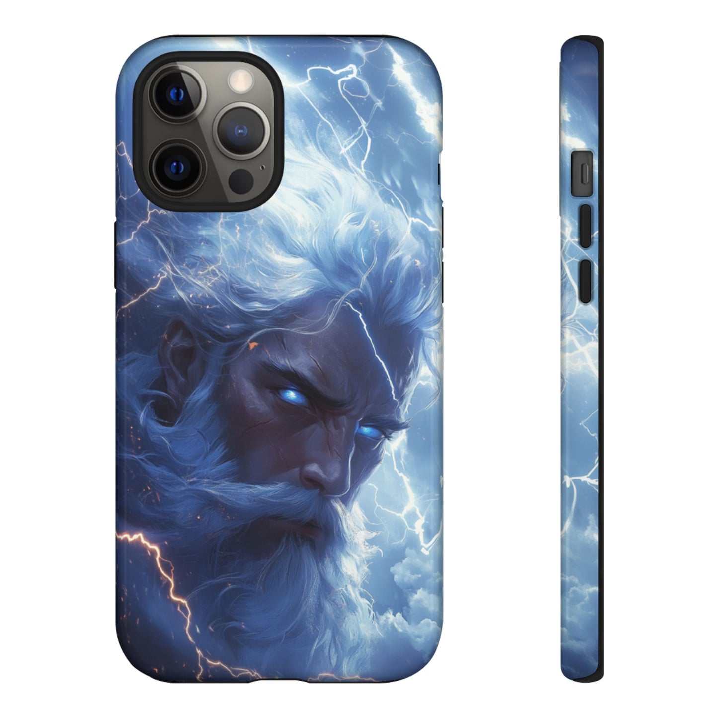 Zeus Lightning Fury Phone Case - iPhone, Google Pixel, Samsung Galaxy