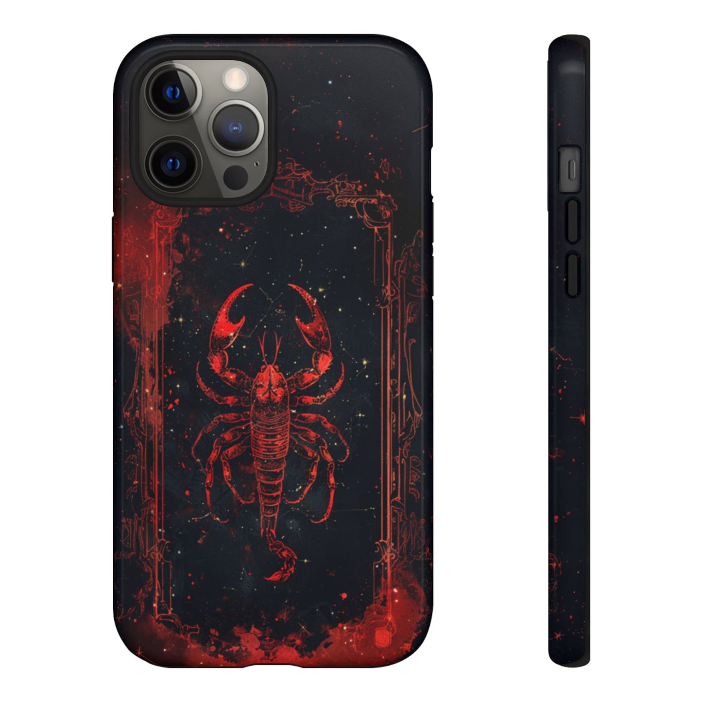 Scorpio Scarlet Nebula – Tough iPhone Case