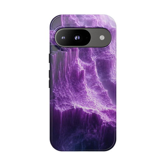 Purple Crystal Canyon - Tough Google Pixel Case