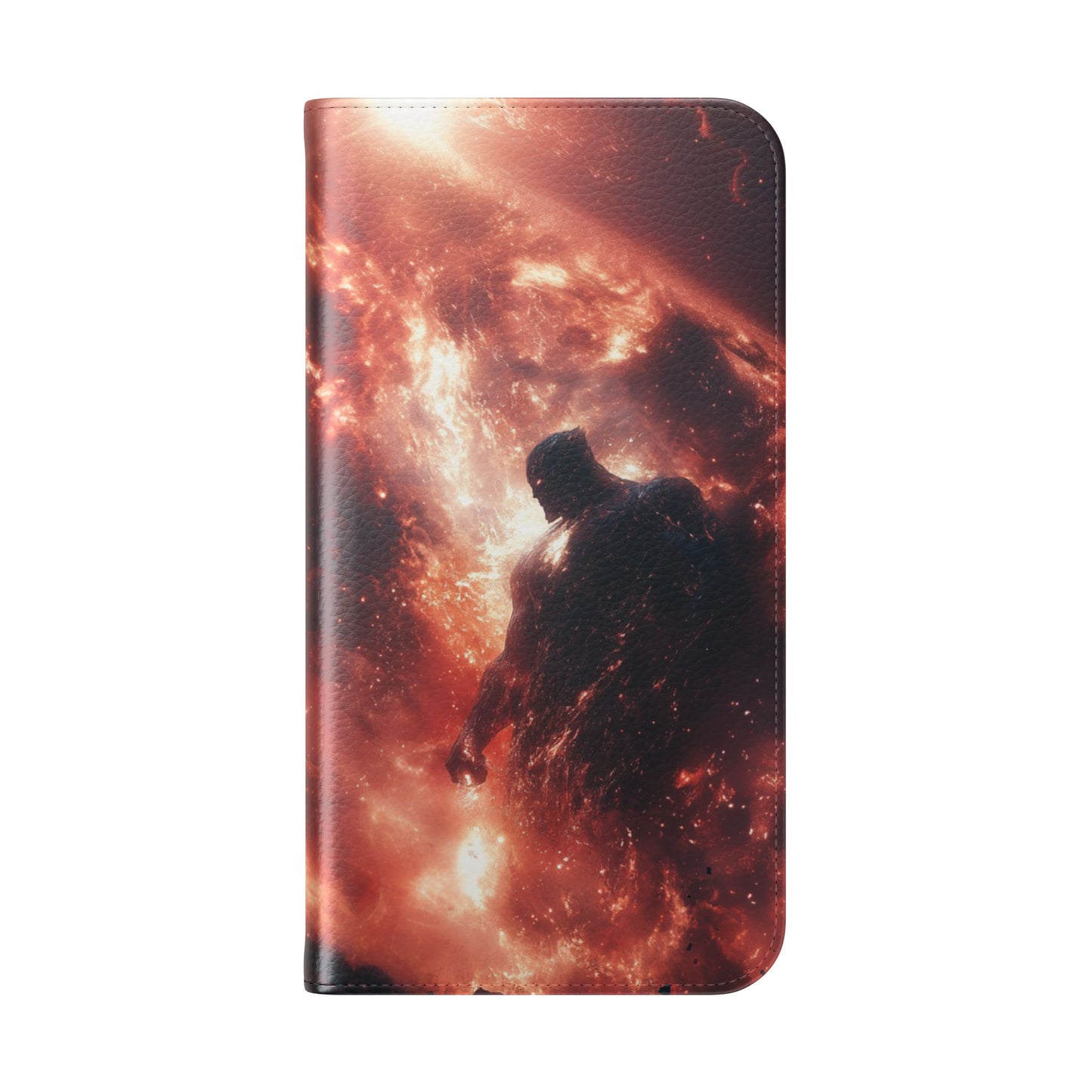 Cosmic Inferno Titan - Wallet Flip Case